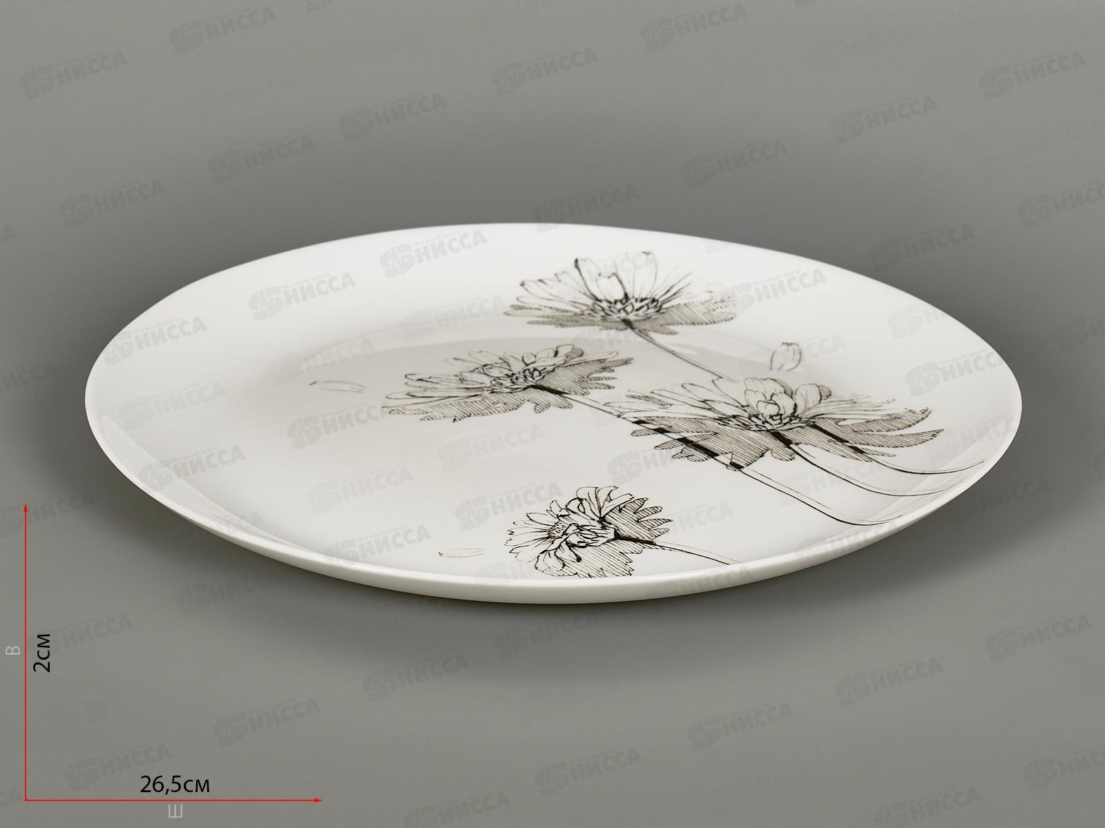 Тарелка обеденная Вдохновение 26,5см LQP105/K2412
