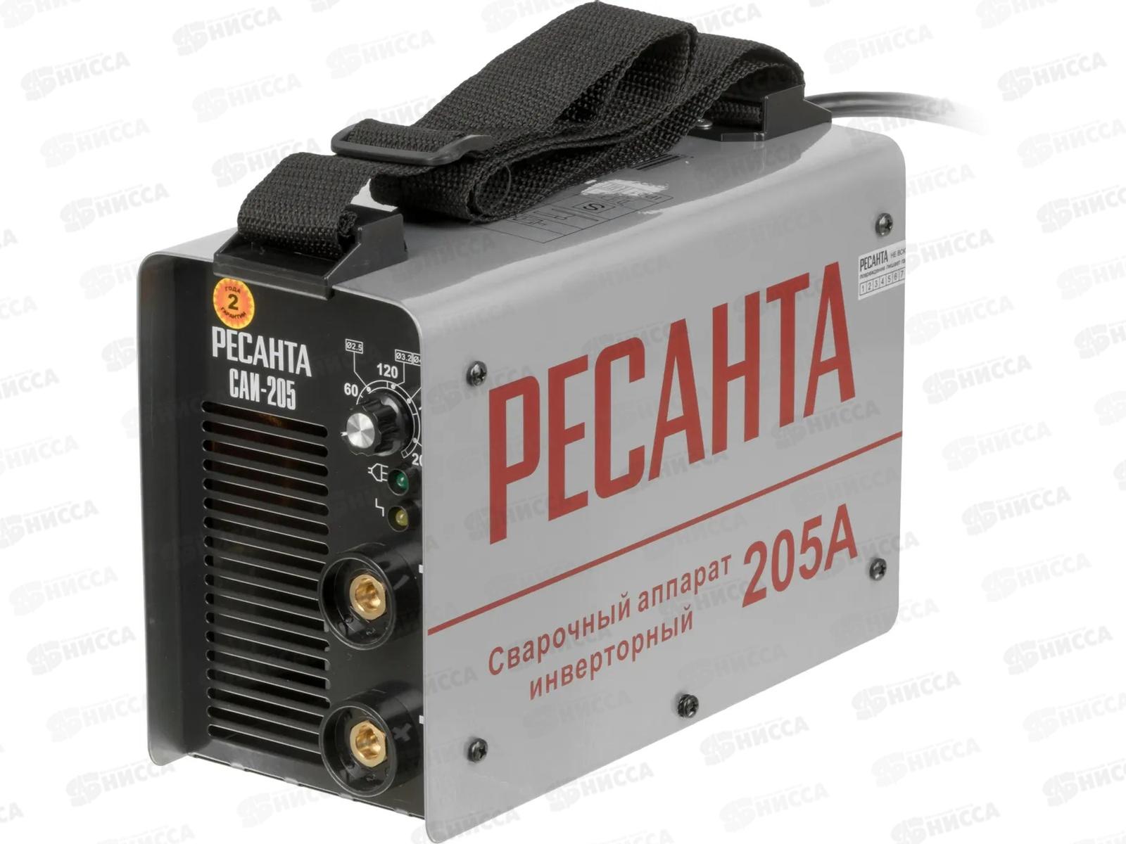 Сварочный аппарат инверторный 205А, Ресанта САИ205