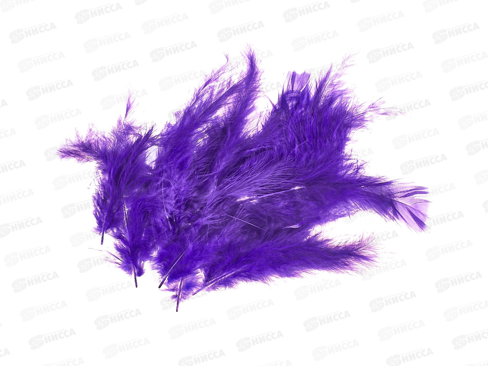 Декор элементы deVENTE ПЕРЬЯ индюшиные натур, 30шт 10-15см 8130105 *12