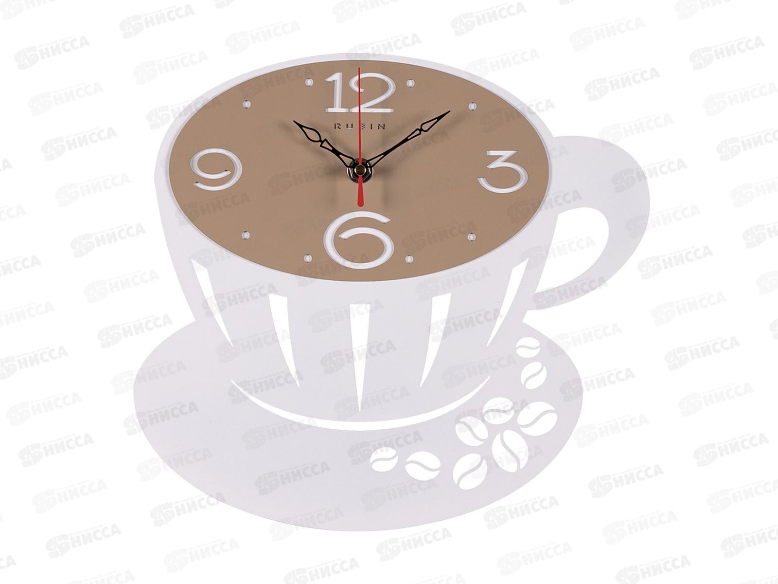 Часы &quot21 Век" 2628-003 (10) из металл, бел+беж Капучино Рубин