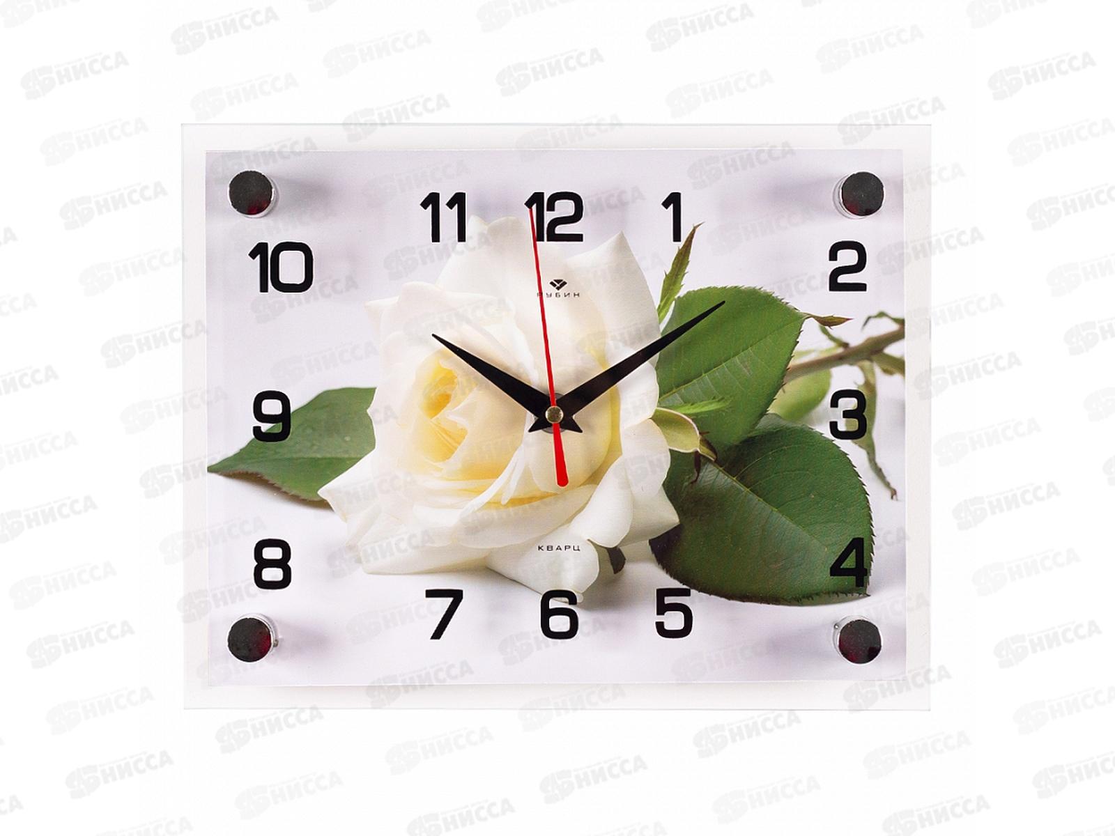 Часы &quot21 Век" 2026-053 Белая роза Рубин