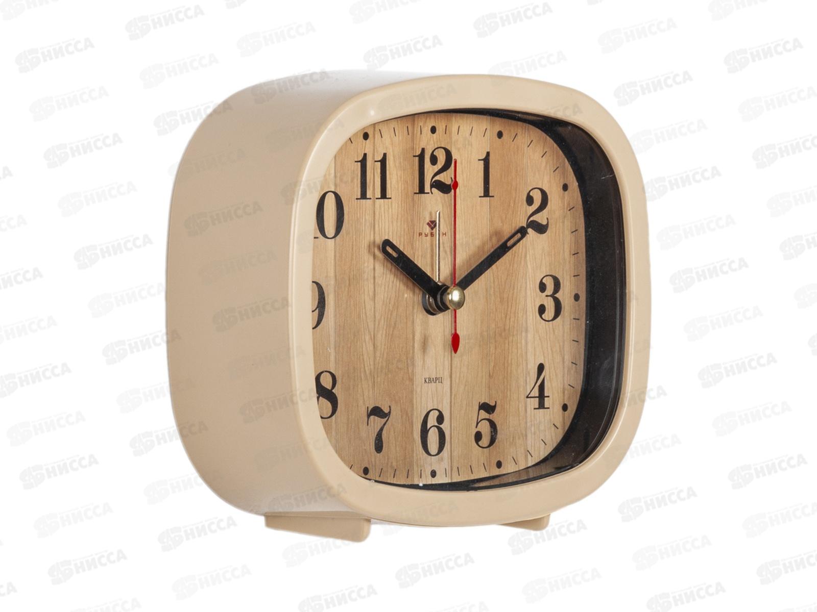 Будильник &quot21 Век" Классика Рубин В5-005 (20) Классика бежевый Дерево