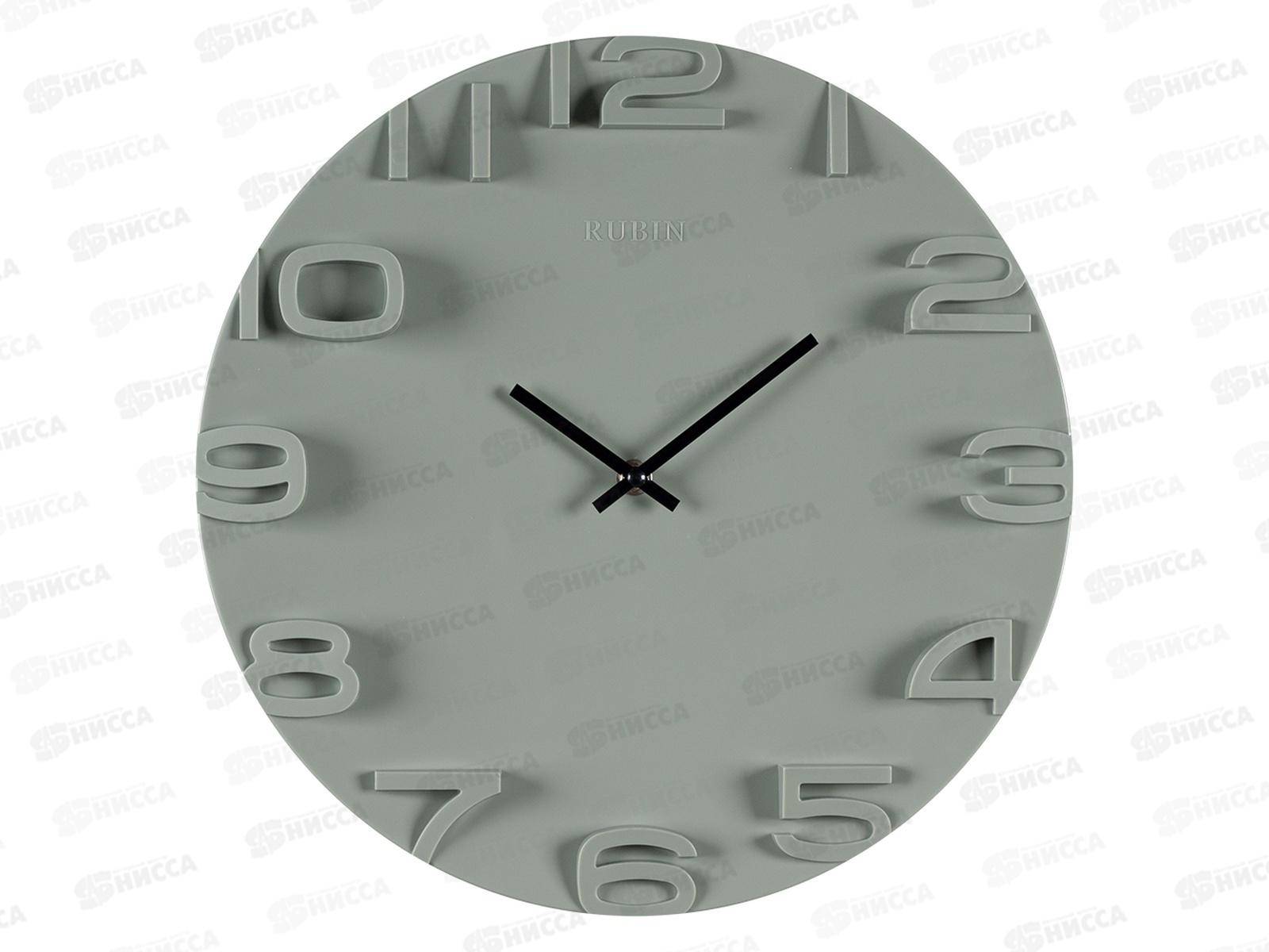 Часы настенные &quot21 Век&quot 3431-003 (10) 34,5см Классика  оливковый Рубин