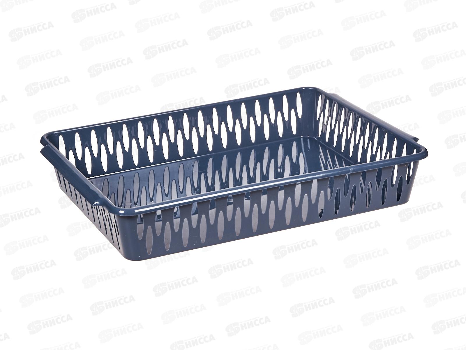 Корзинка Light А4 355*250*60мм косм серый KL201310026 *22