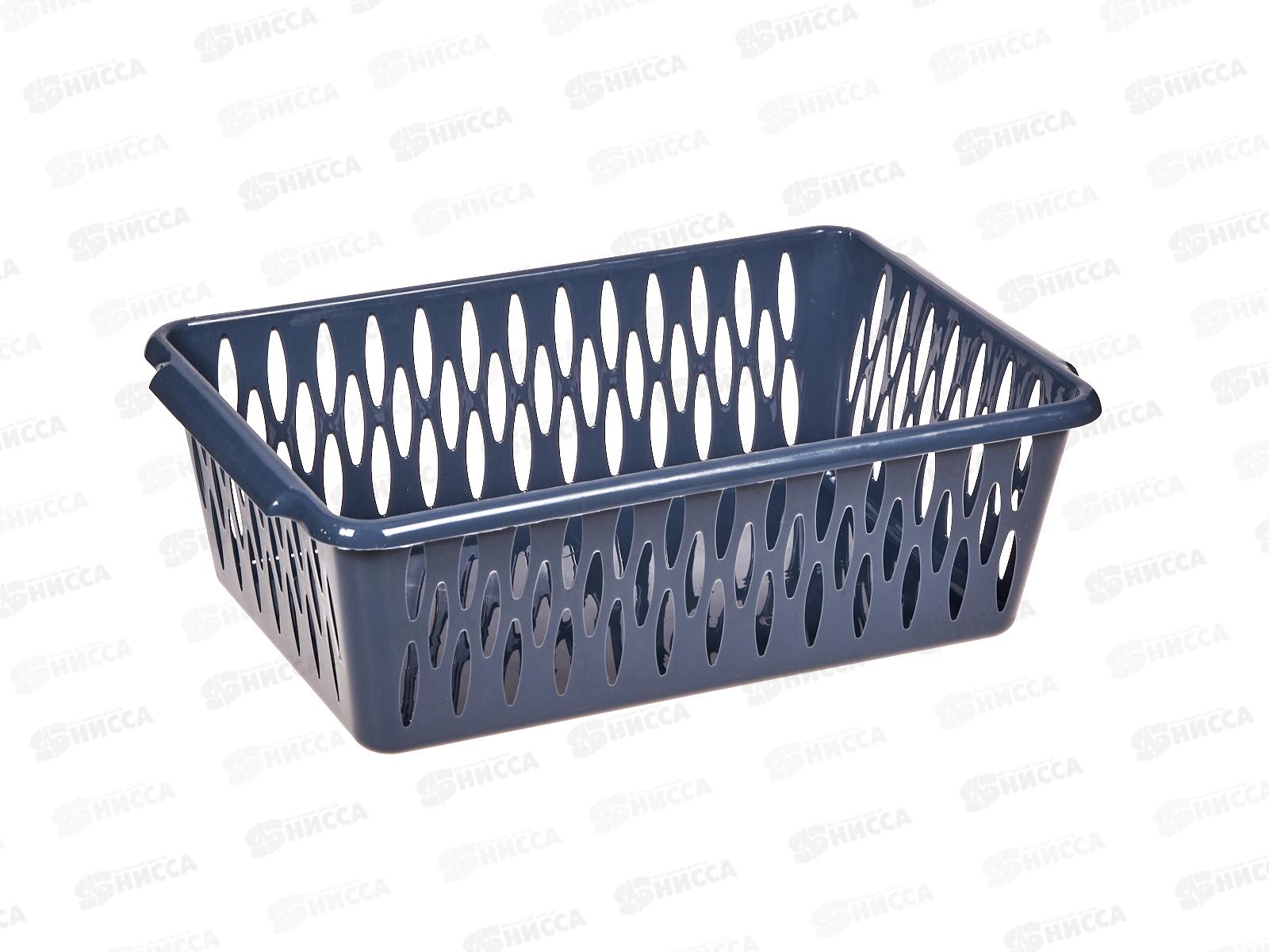 Корзинка Light М 300*195*95мм косм серый KL201210026 *39