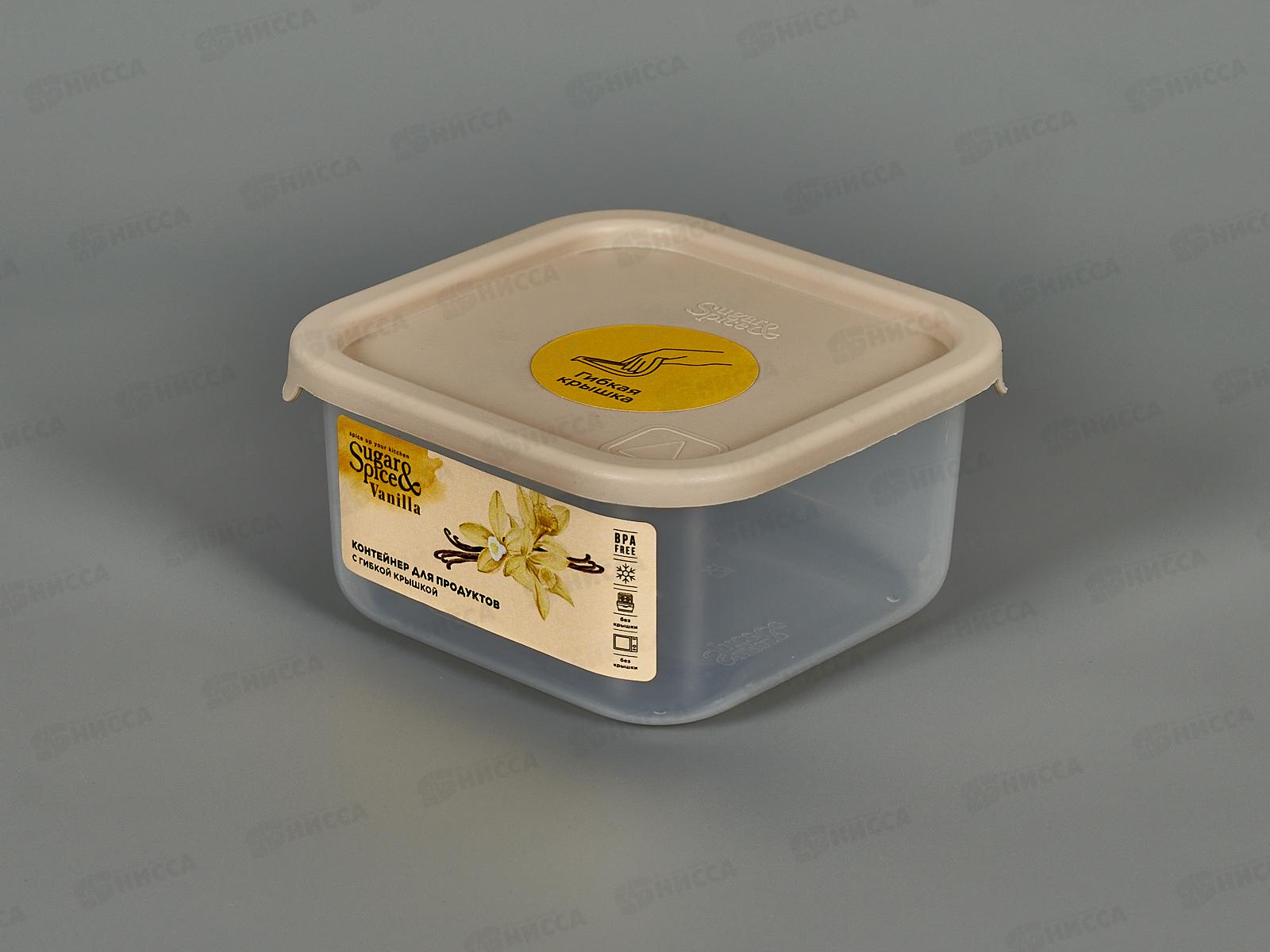 Контейнер 0,4л д/сыпучих продуктов Sugar&Spice латте SE167910005 *18