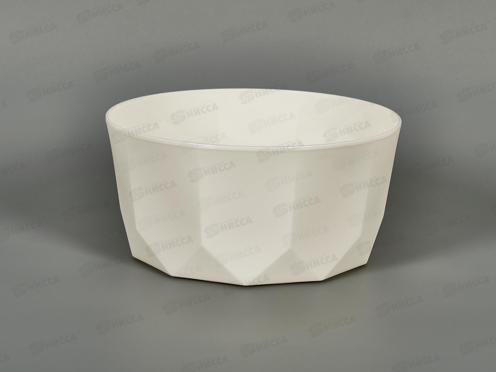 Салатник &quotPlast Team&quot 1,7л молочный туман РТ171010048 *18