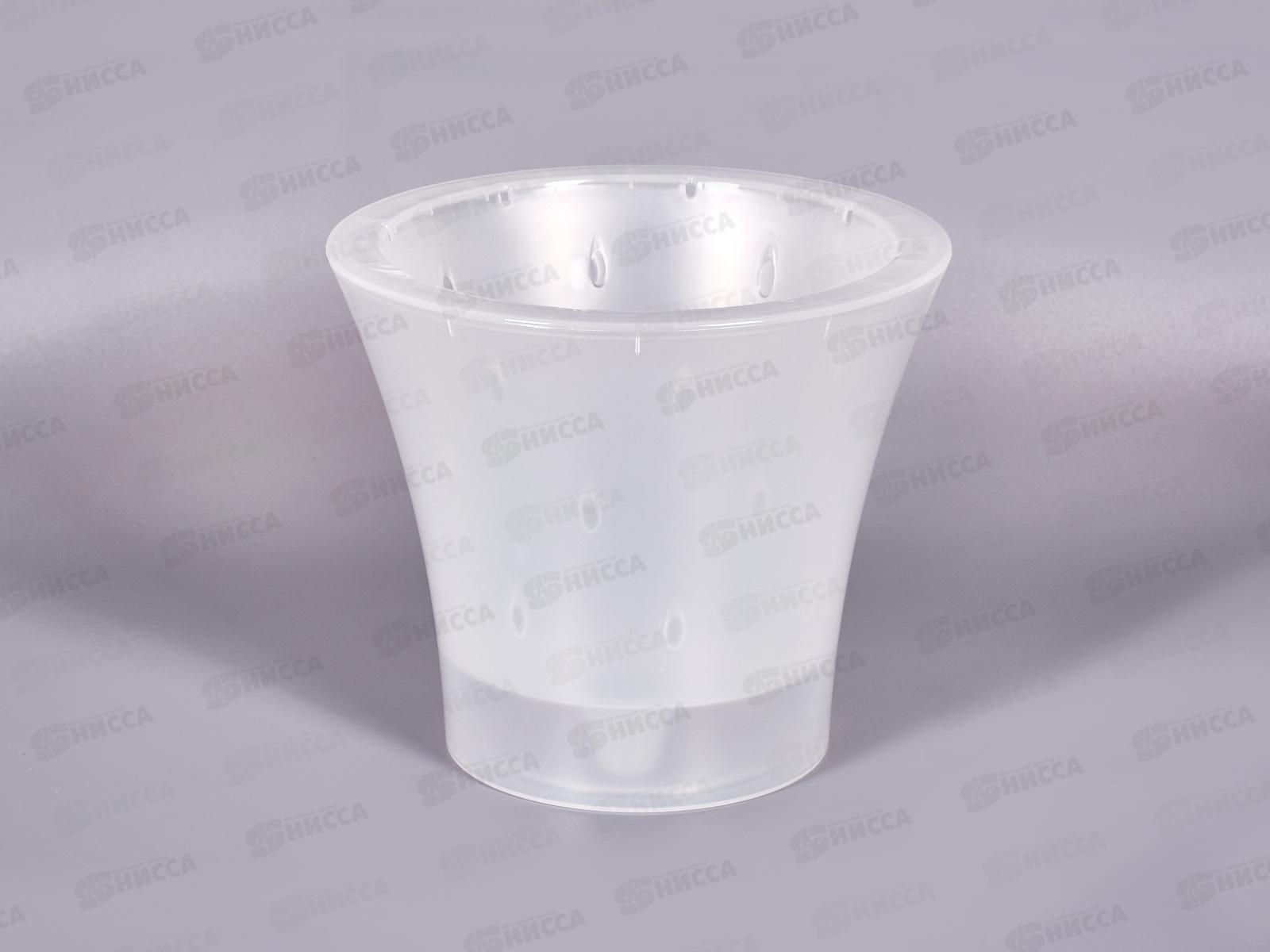 Горшок для цветов Ванда 2л Прозрачный (с вкладкой) d17 h15 *10