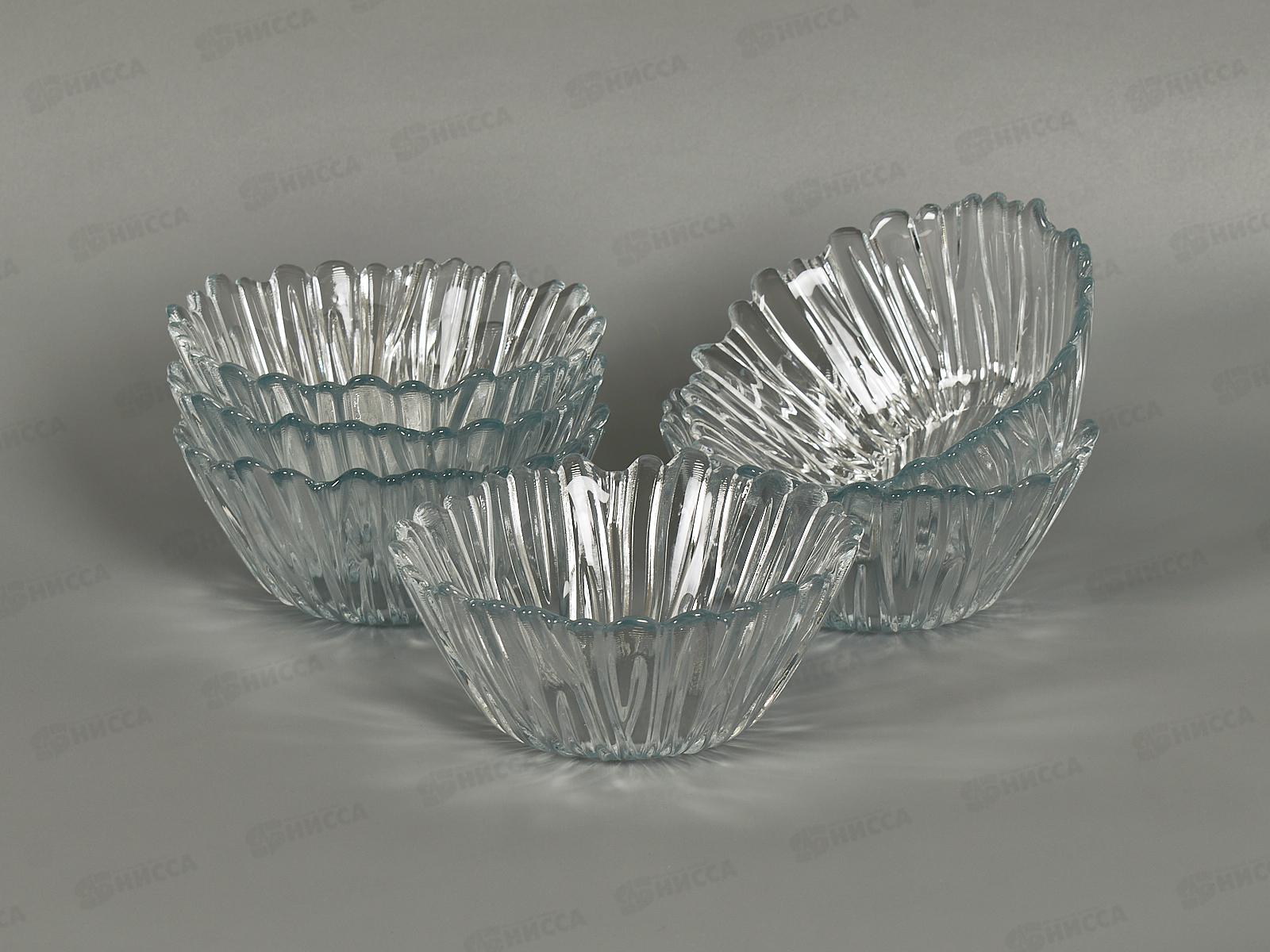 Набор салатников Аврора 6шт 140мм из упроч.стекла 10601