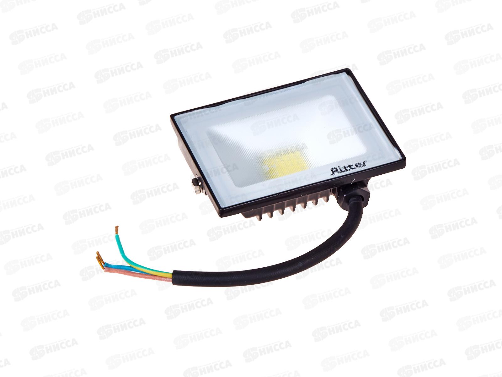 Прожектор светодиодный Ritter PROFI, 230В, 20Вт, 6500К, 2000Лм, IP65, черный, 53406