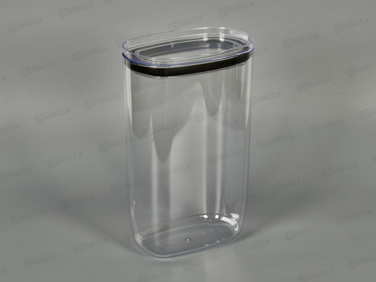 Емкость д/прод. "Шайн" 2л Графитовый М1302 *8