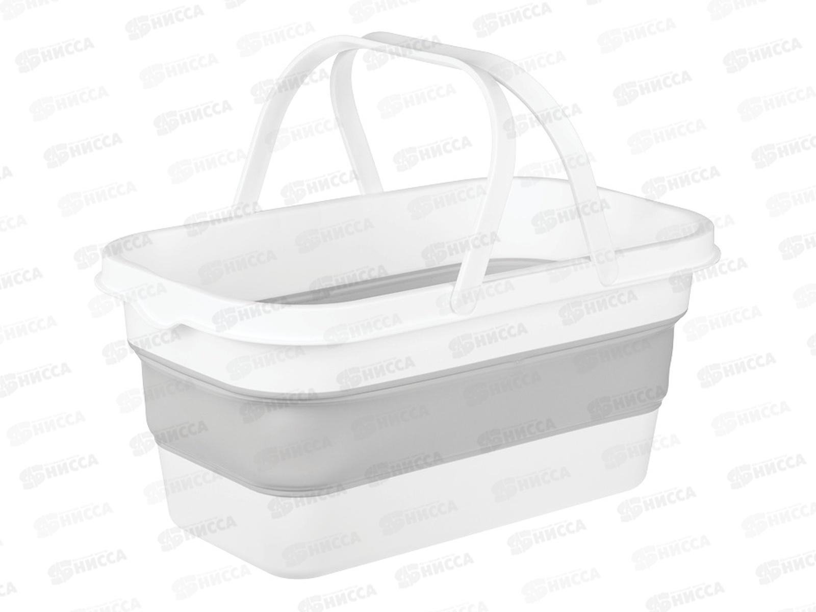 Ведро 16л ФЛЕКС прямоуг складное Смоки М2427 *5