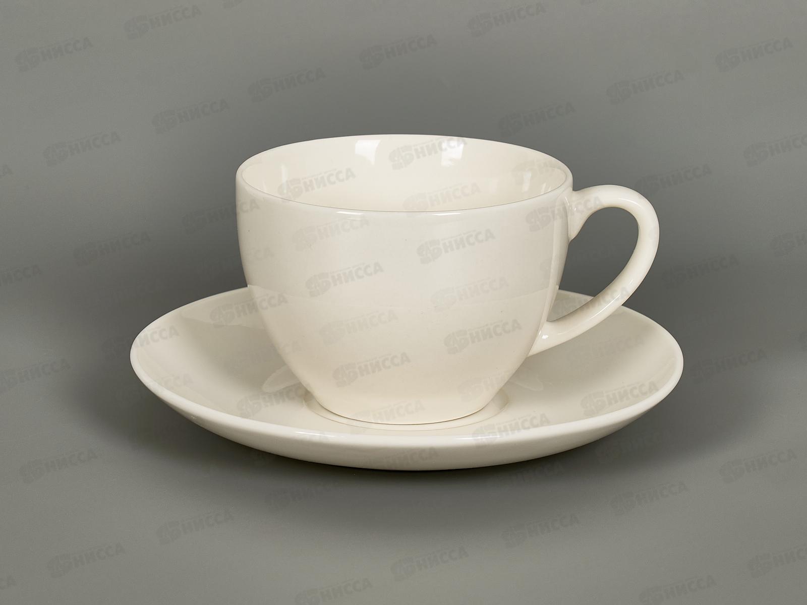 Чашка с блюдцем &quotNotele&quot v=250мл (фарфор), 0462027  *24