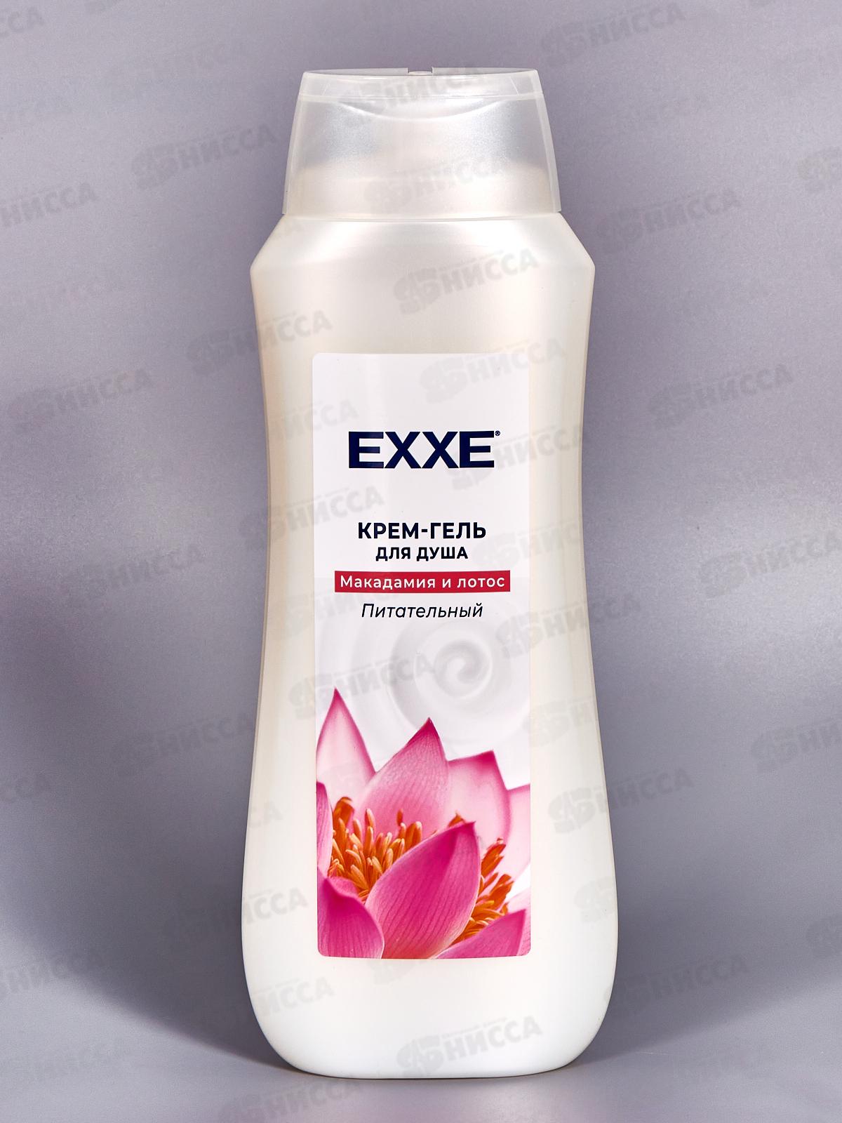 EXXE Крем-гель для душа "Макадамия и лотос" 400мл С0007591 *6