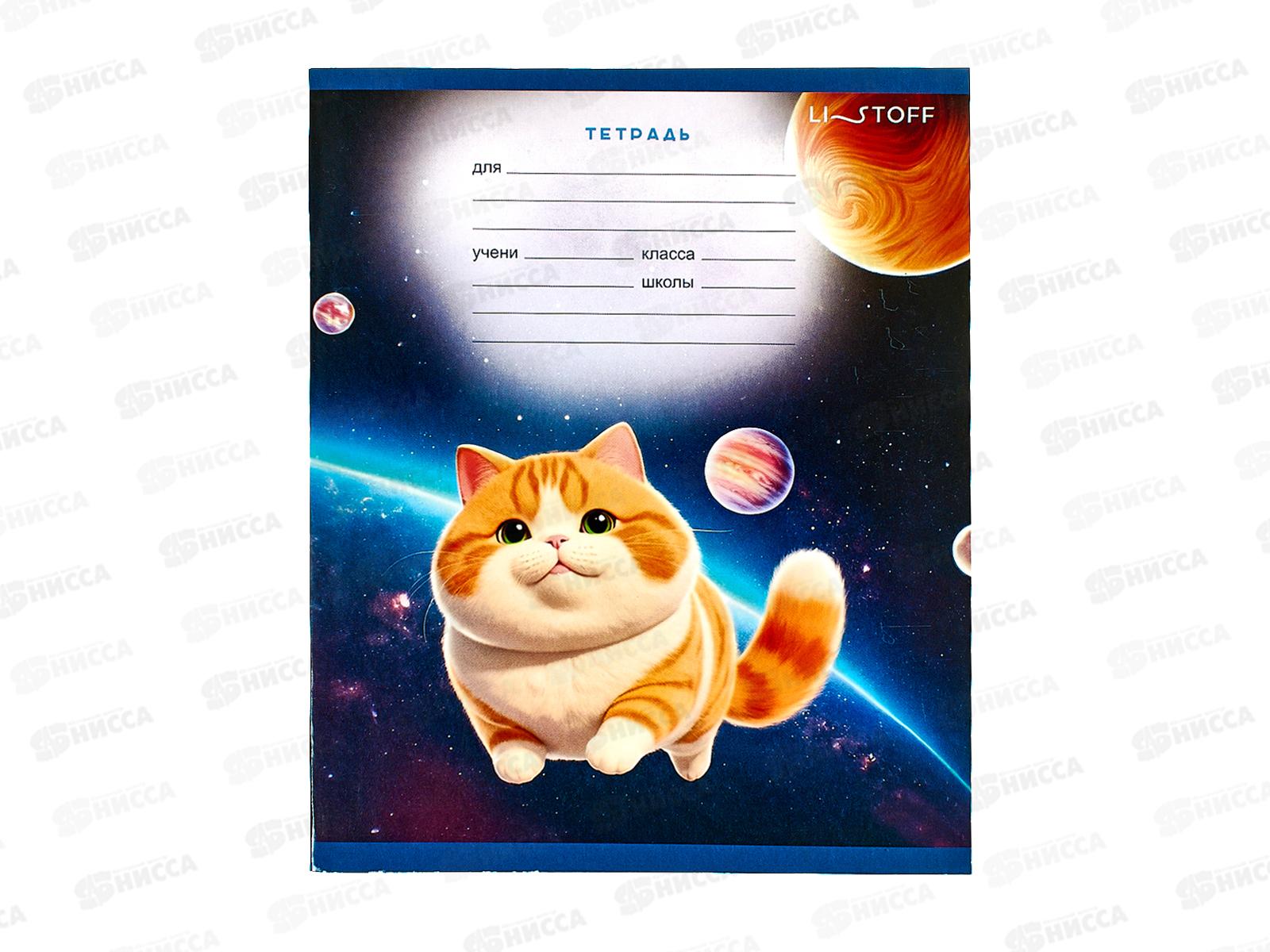 Тетрадь 18л лин. ЭКСМ Космический котик ТЛЛ189259 *80