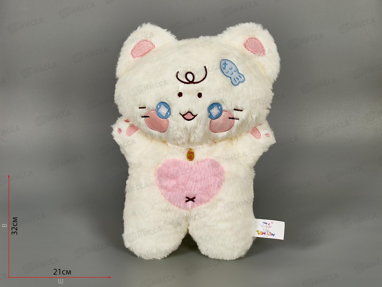 Кошечка, цвет: белый, 20х10х38см, 23091409001   АТМ