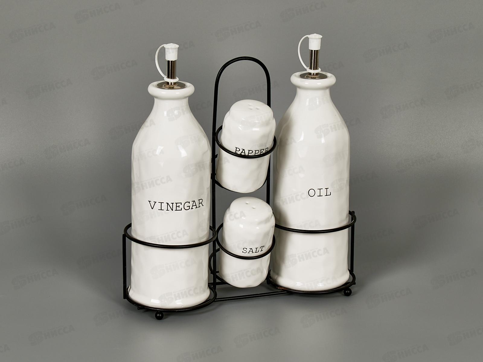 Набор емкостей для масла/уксуса и специй 5пр на подс Kitchen 157-243