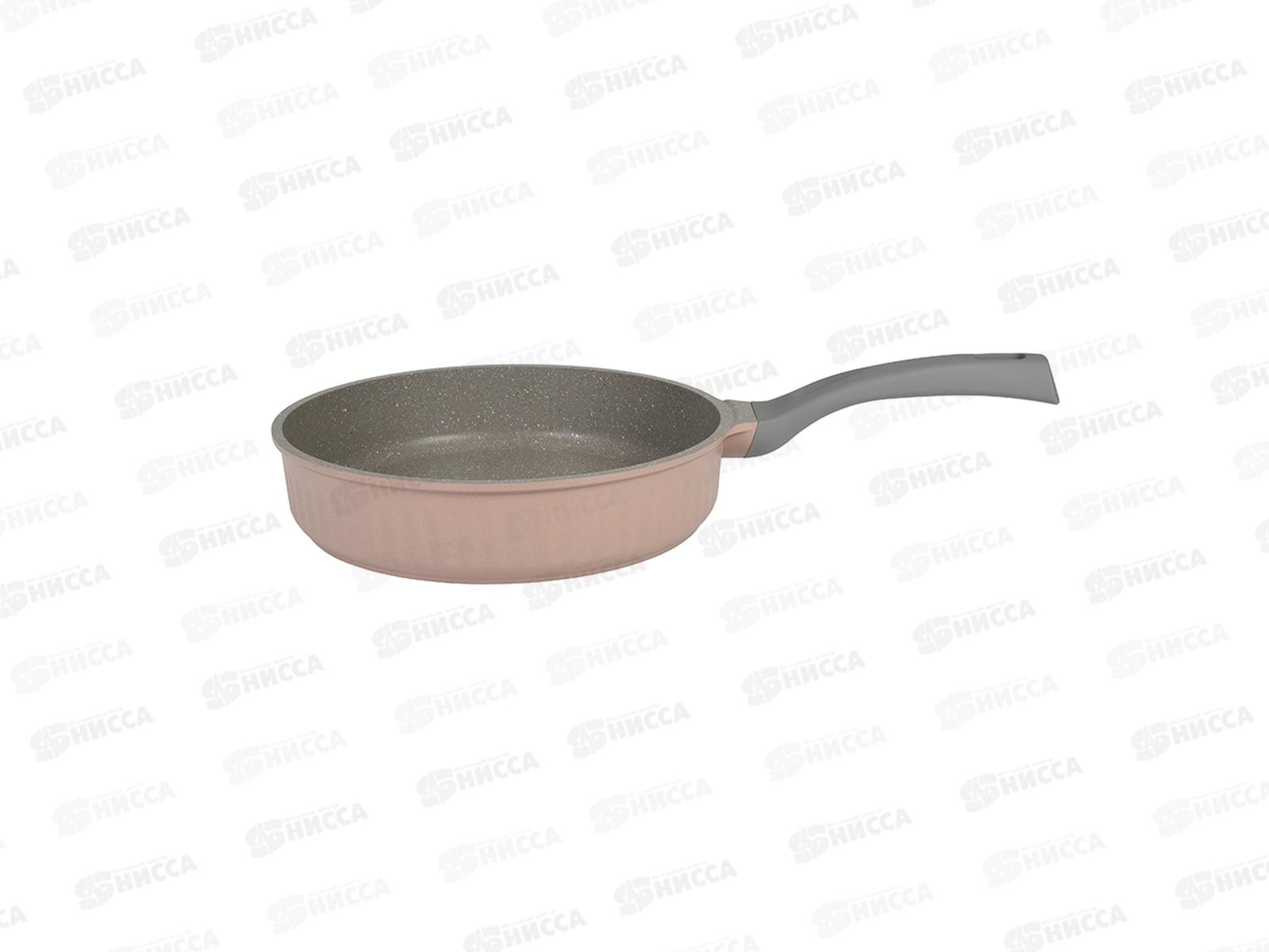 Сковорода Stella cappuccino 260мм с ручкой АП сск260а