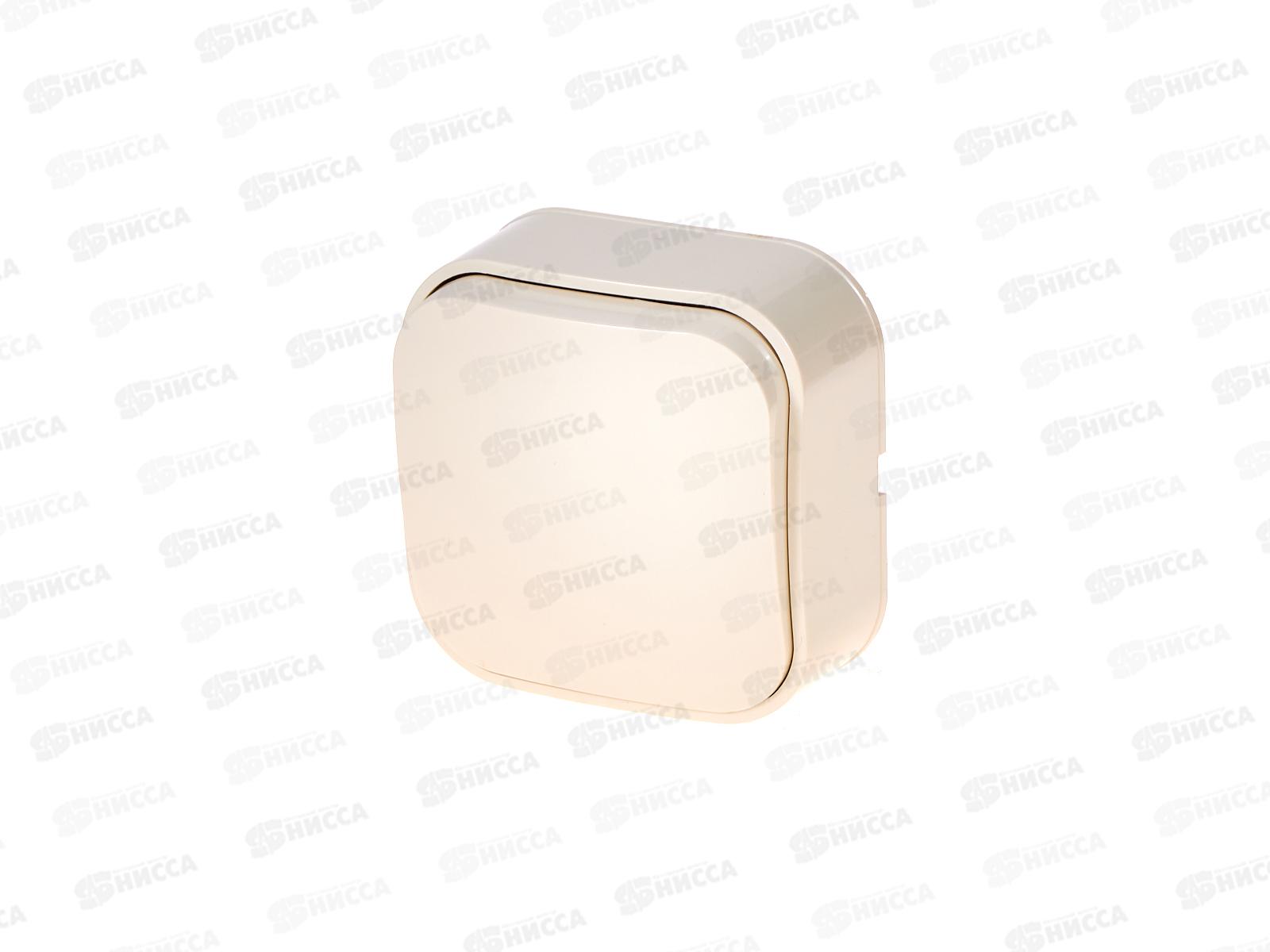 Выключатель IONICH 1-клавиша открытая установка, 10А, 220В &quotСлоновая кость&quot ,1423*10