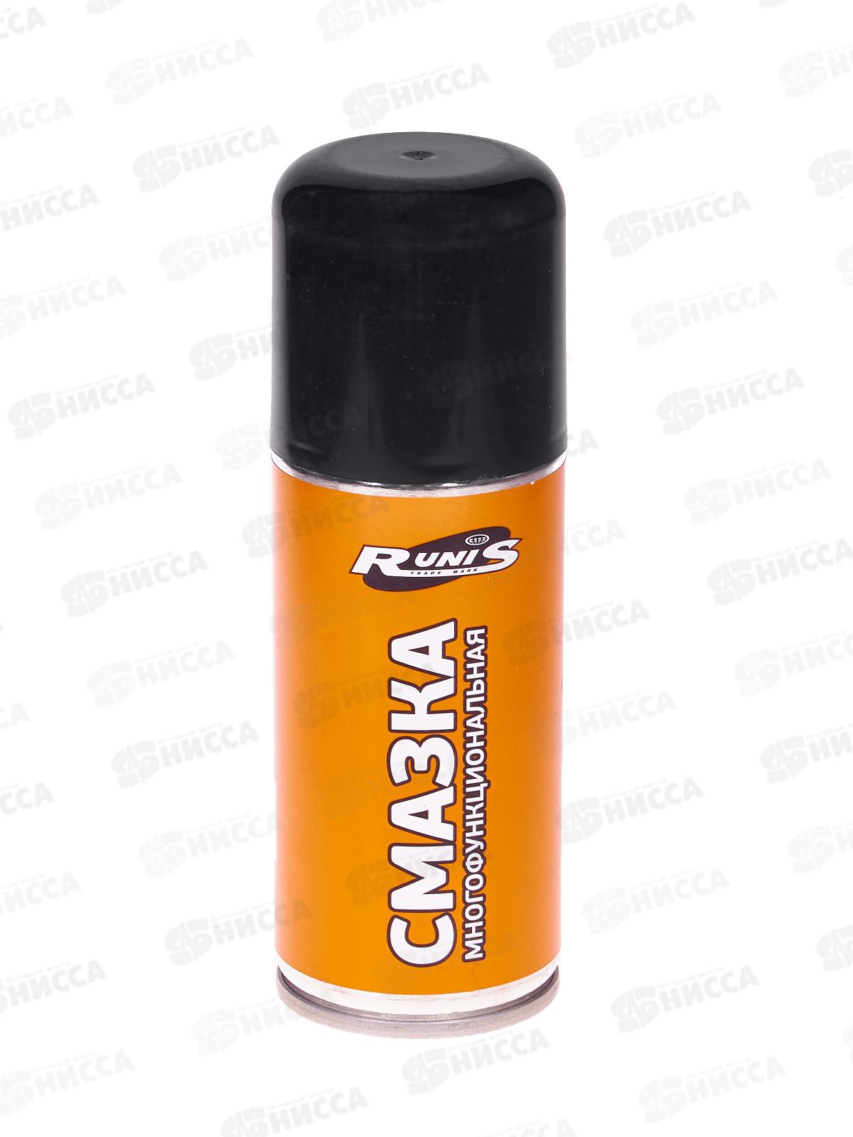 Смазка многофункциональная RUNIS  140мл аэрозоль (-15°C .. +240°C) *36  3-091