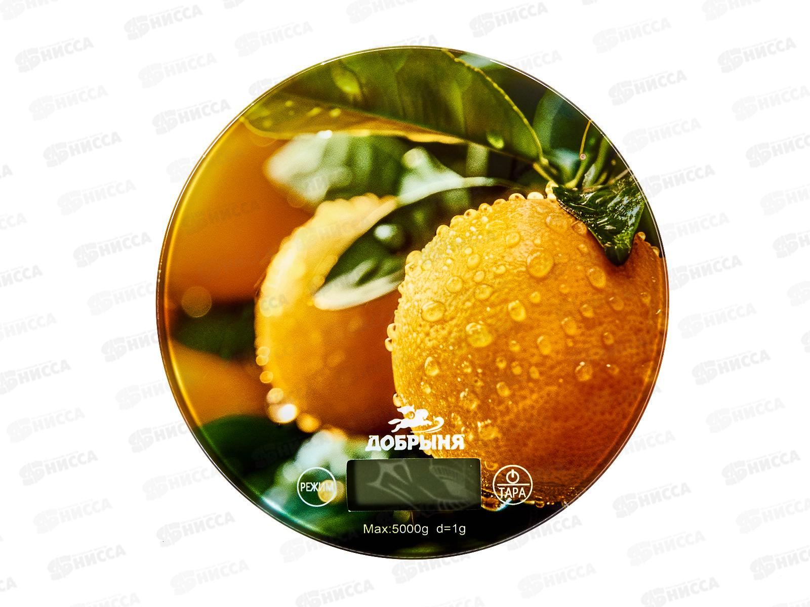 Весы кухонные DO-3012C 5кг Апельсины Добрыня