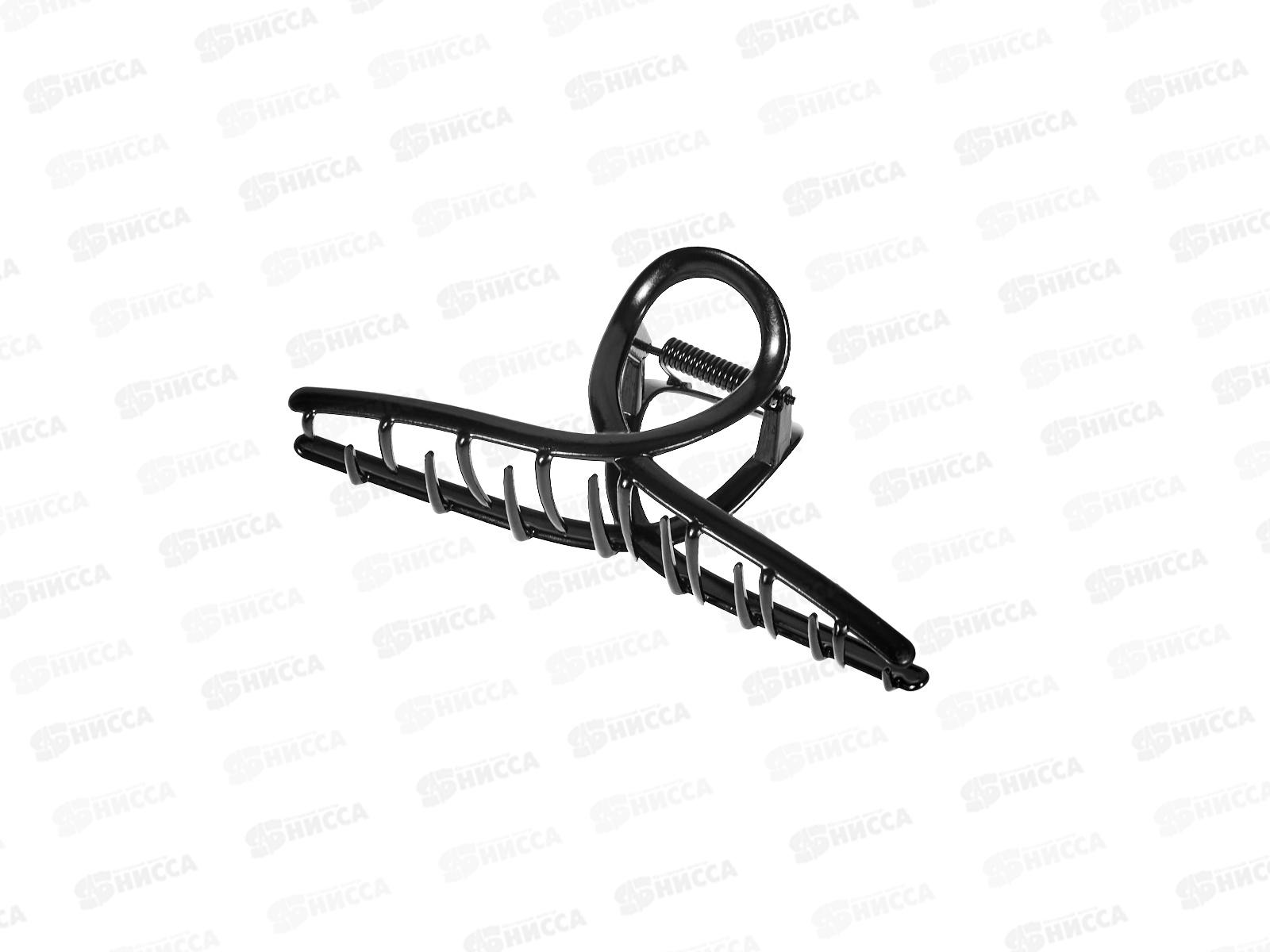 Краб металл 11см &quotБант&quot черный №10196