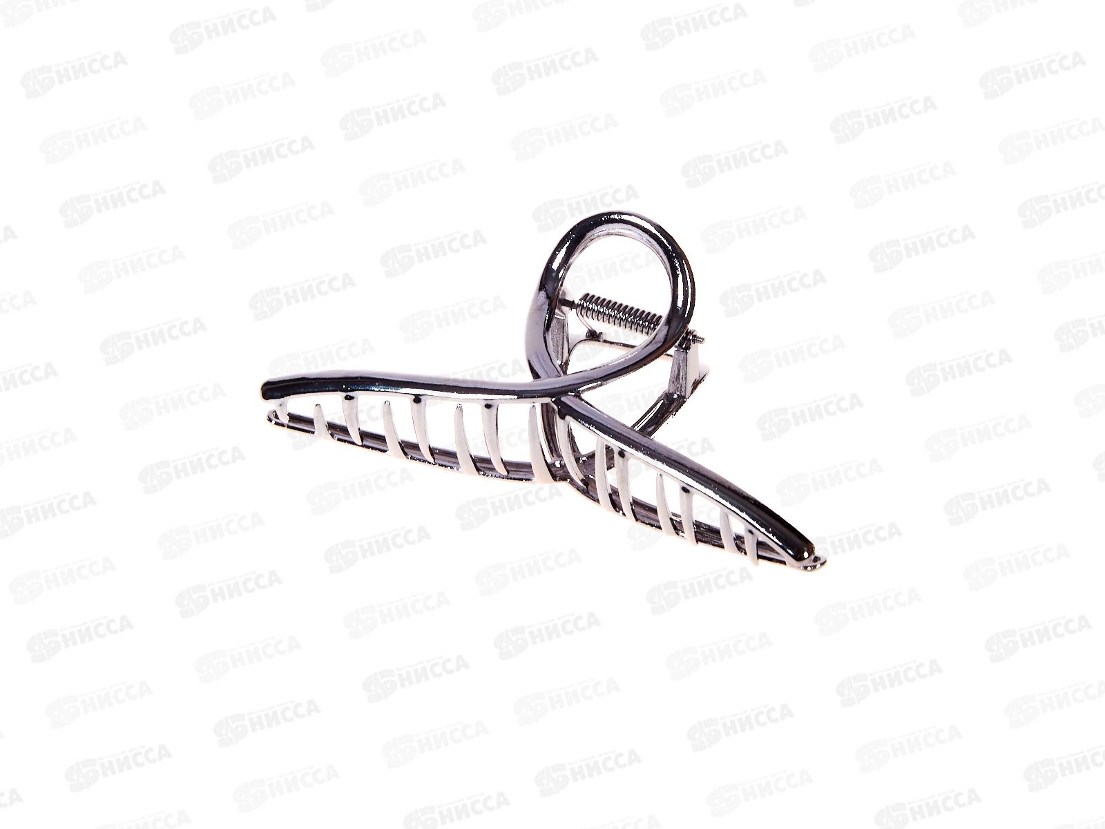 Краб металл. 11см &quotБант&quot п/серебро №8760