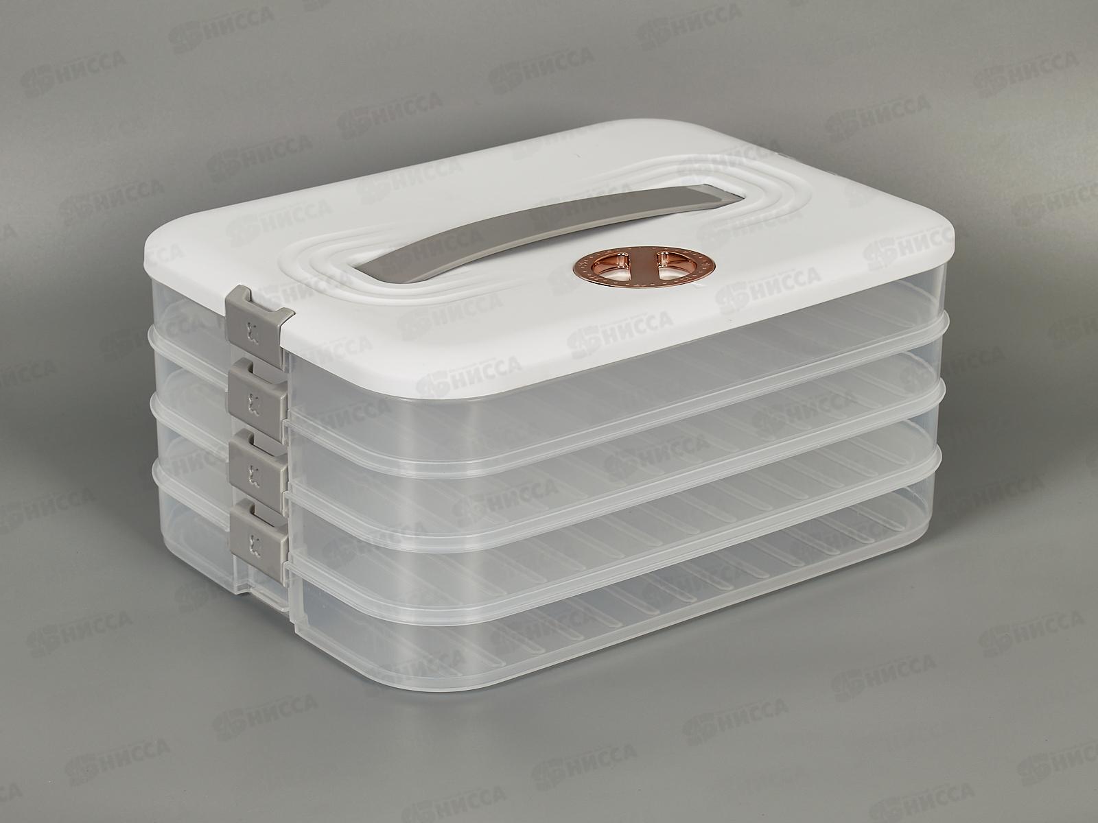 Контейнер для хран и замороз 93-DE-DB-01-04 4 секции 30,5*23*14см