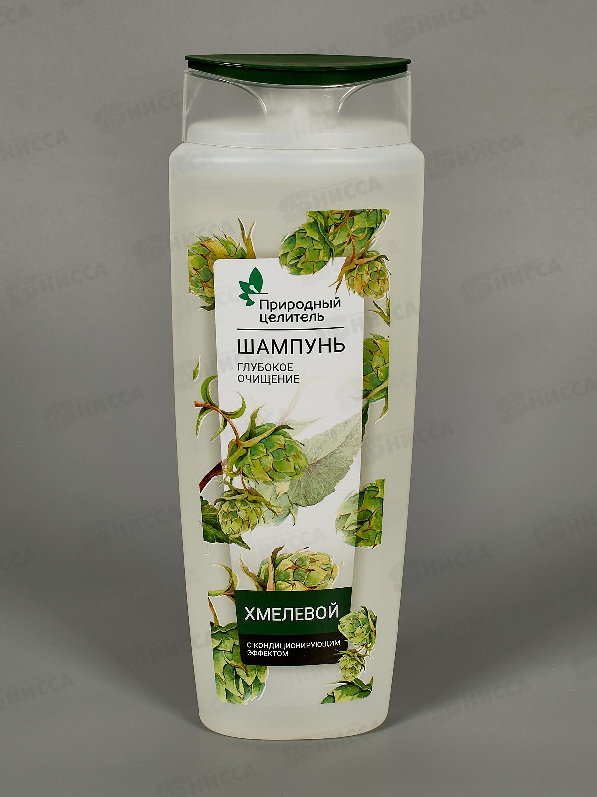 Природный целитель Шампунь хмелевой 400мл В-1168 *18