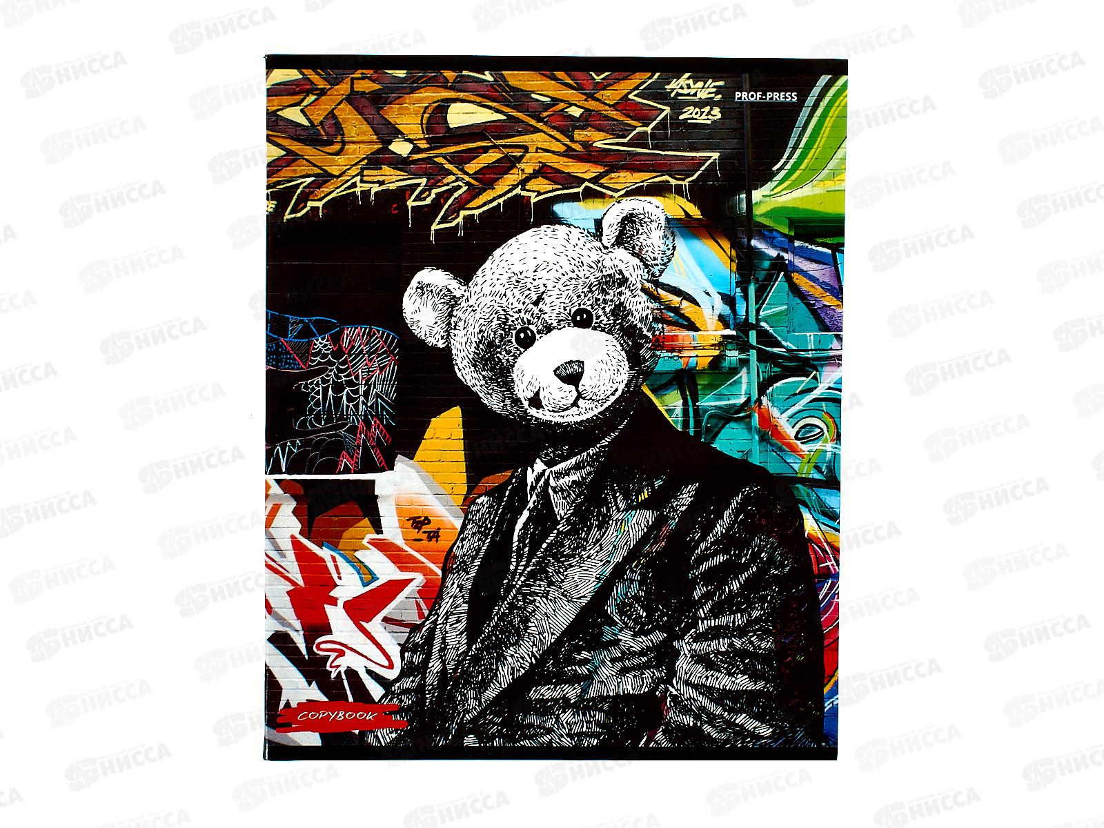 Тетрадь 48л клетка ПП Молодёжные дизайны, мел., 48-2417 *10/80