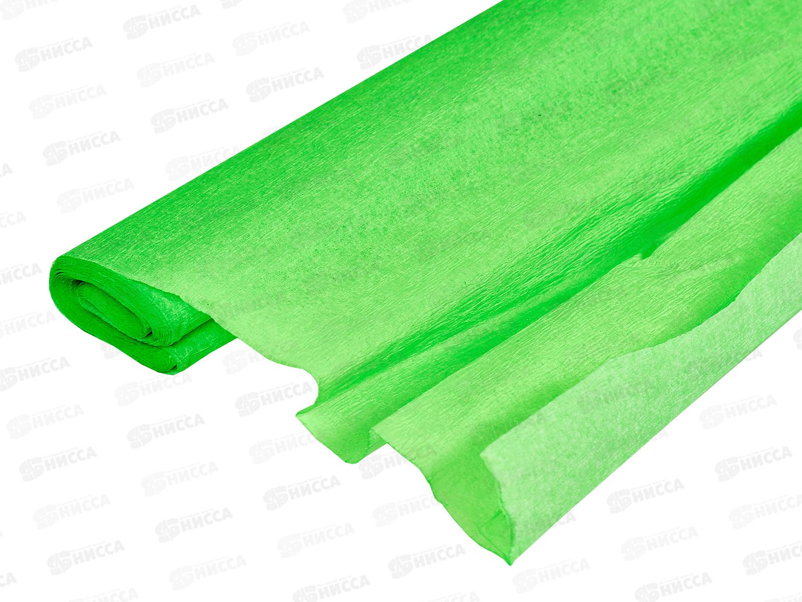 Бумага креп. АЛЬТ рулон флуоресцентная, зеленая 2-057/01 *10