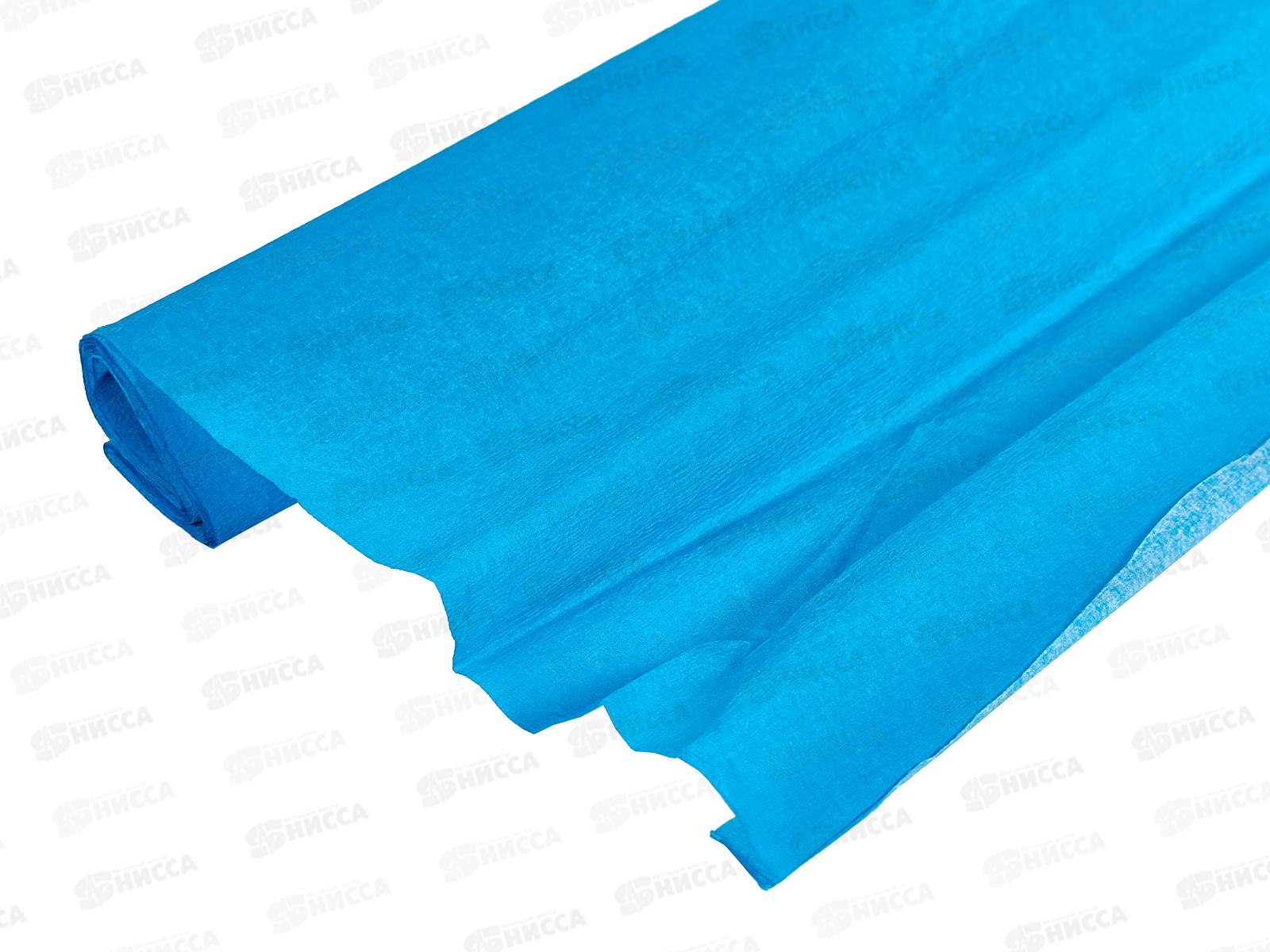 Бумага креп. АЛЬТ рулон флуоресцентная, синяя 2-057/02 *10