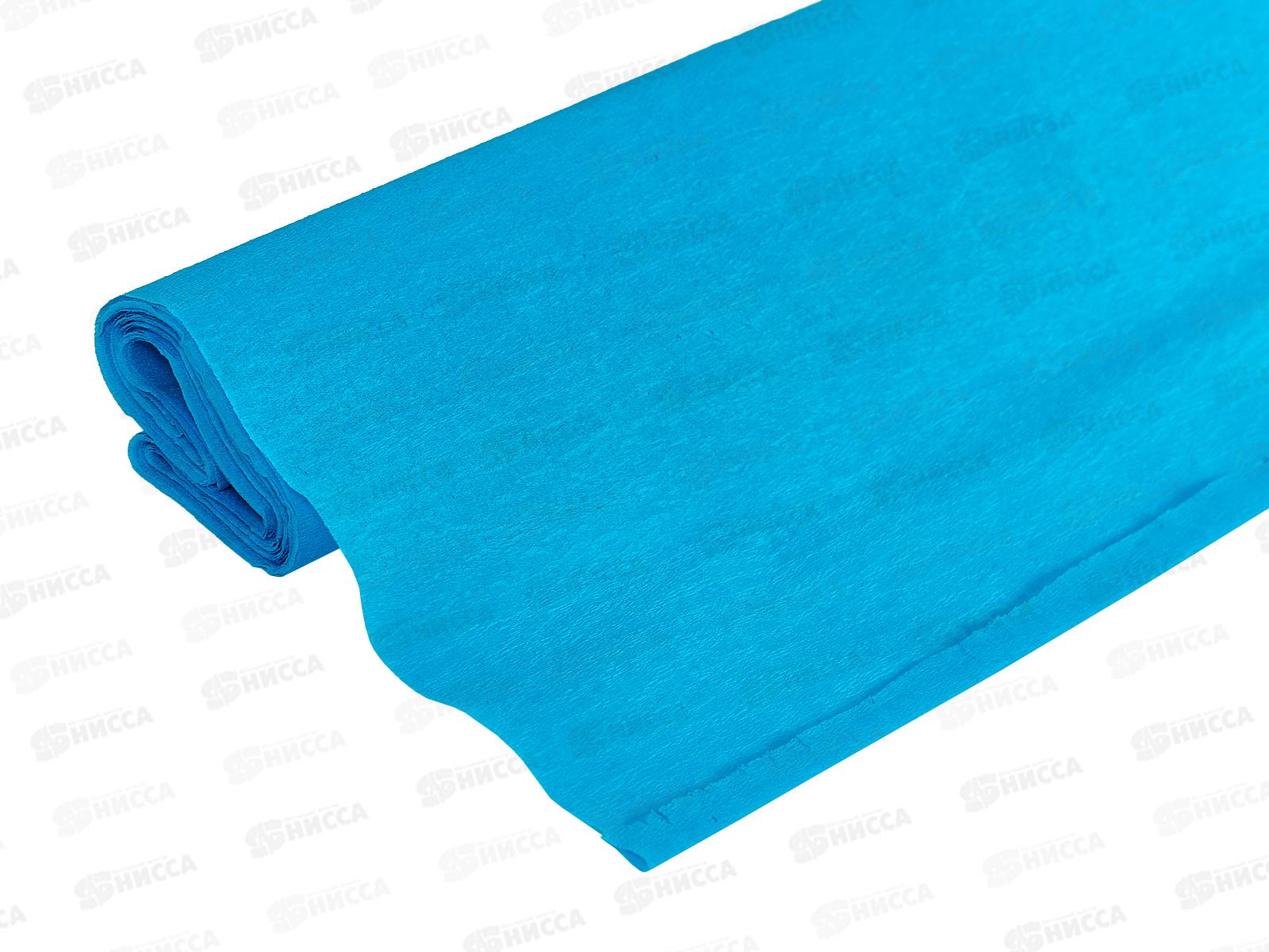 Бумага креп. АЛЬТ рулон голубая 2-066/09 *10