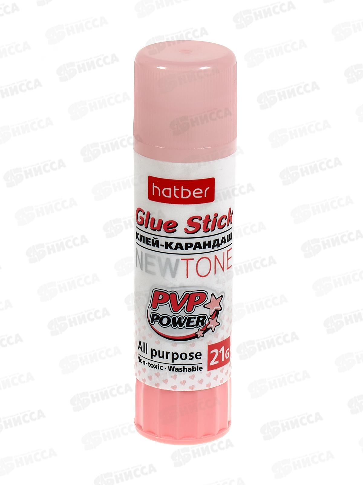 Клей карандаш Hatber 21гр. NEWtone  067213 *12/288