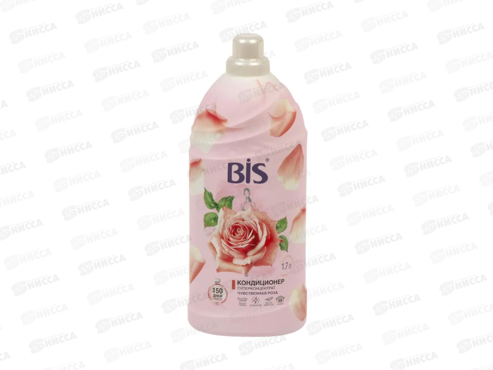 BIS Кондиционер-концентрат для белья Чувственная роза 1,7л *4 Акция