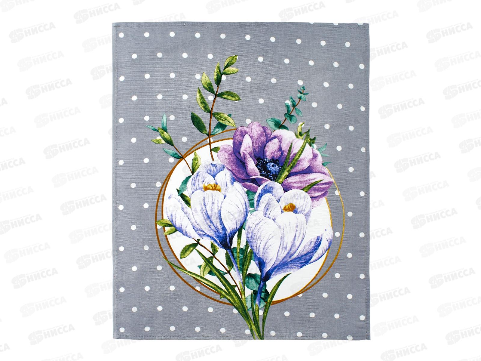 Полотенце из рогожки 60*45 Серенада, в ассортименте