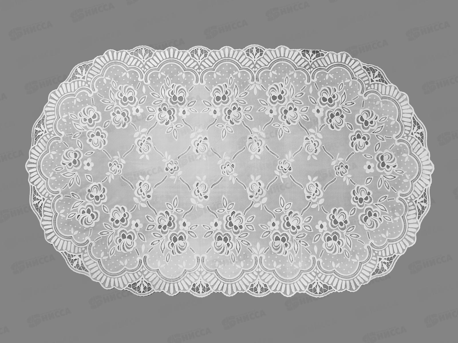 Салфетка ажурная GRACE Лейс 100*60 LO-1026U овал 115493 *12