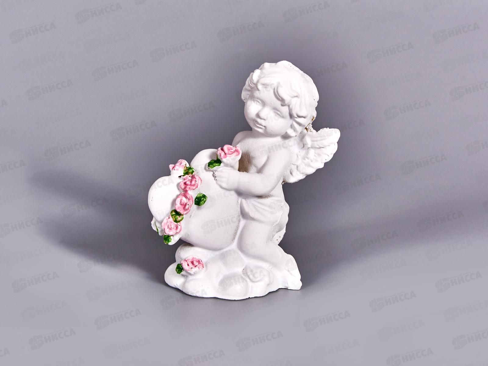 Сувенир "Белоснежный ангел с сердцем" 7,7*3,7см микс 5129741