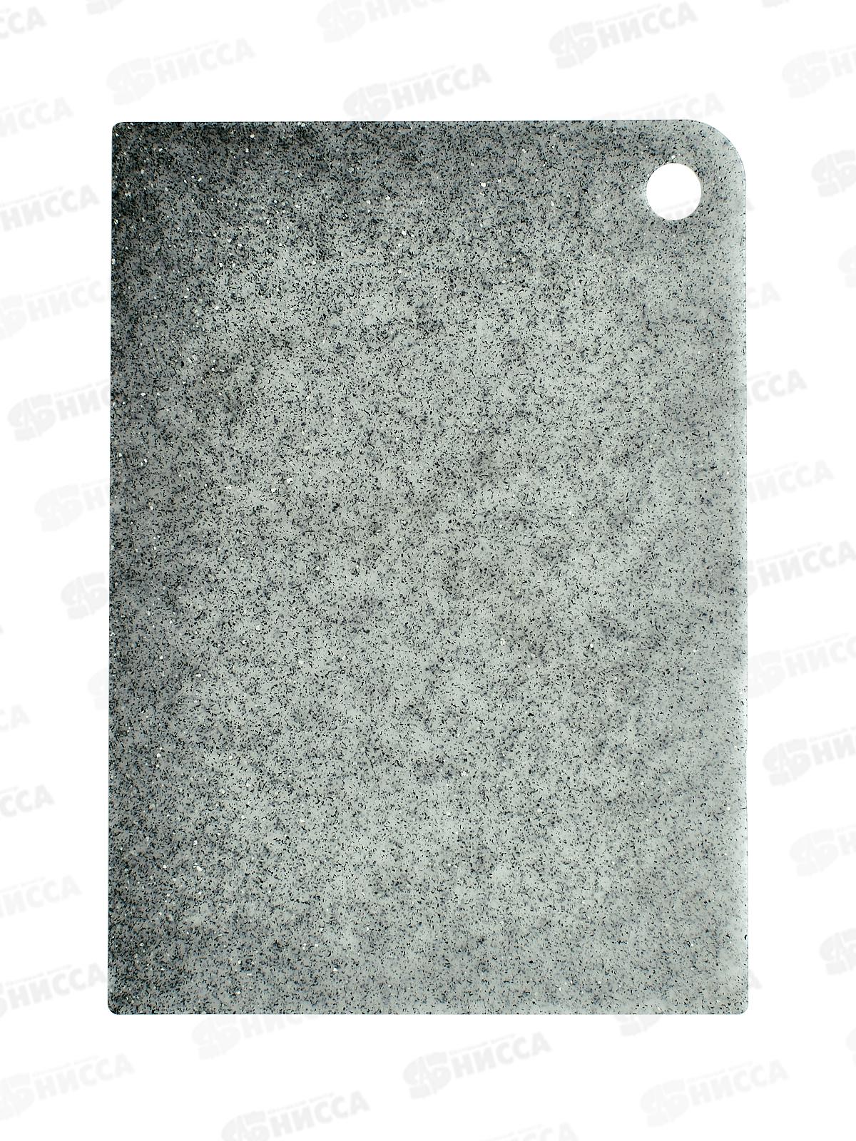 Доска раздел 345*245*2мм гиб прямоуг гранит св-серый 221151021/02 *30