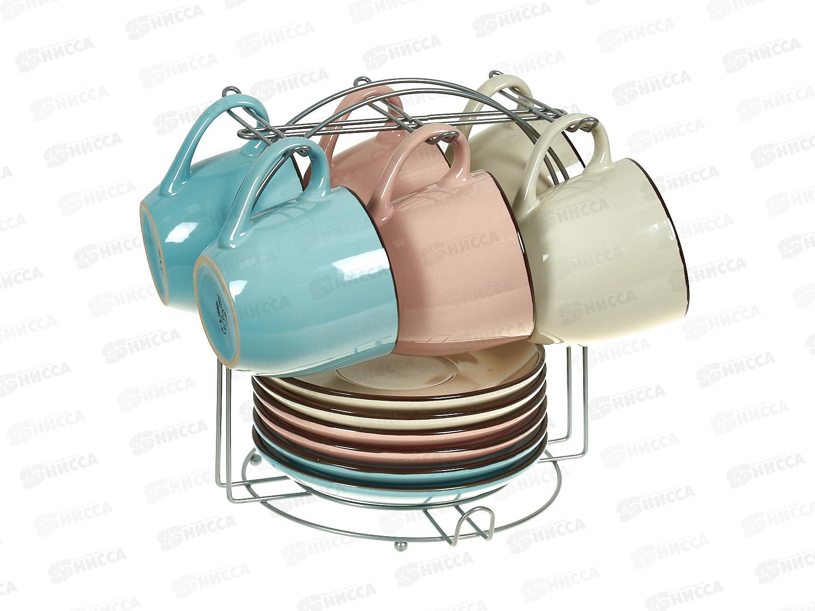 Набор чайный 12пр. мет.стенде 985-6MS *4