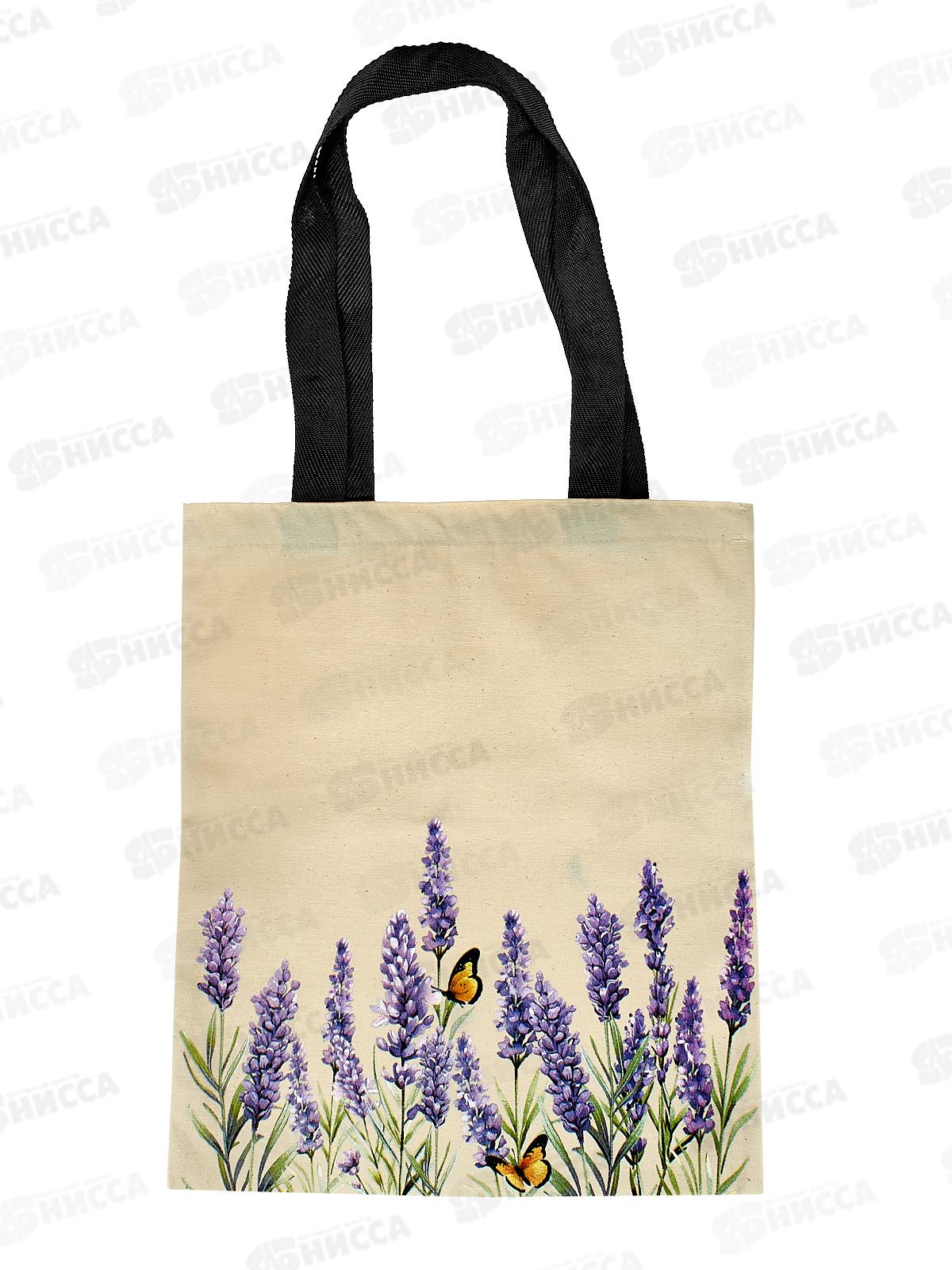 Сумка-шоппер текстильная премиум 0432.424 лаванда