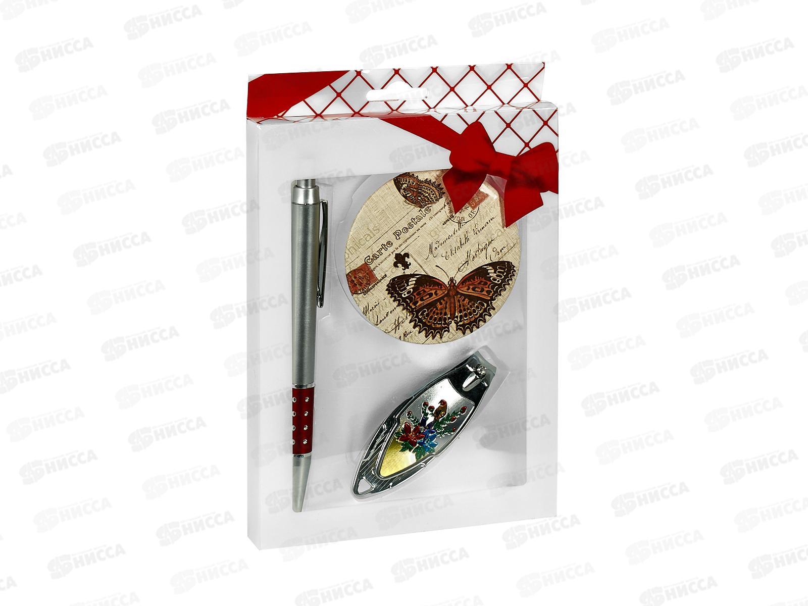 Набор под 3в1 (ручка+зеркало+кусачки) 5092230