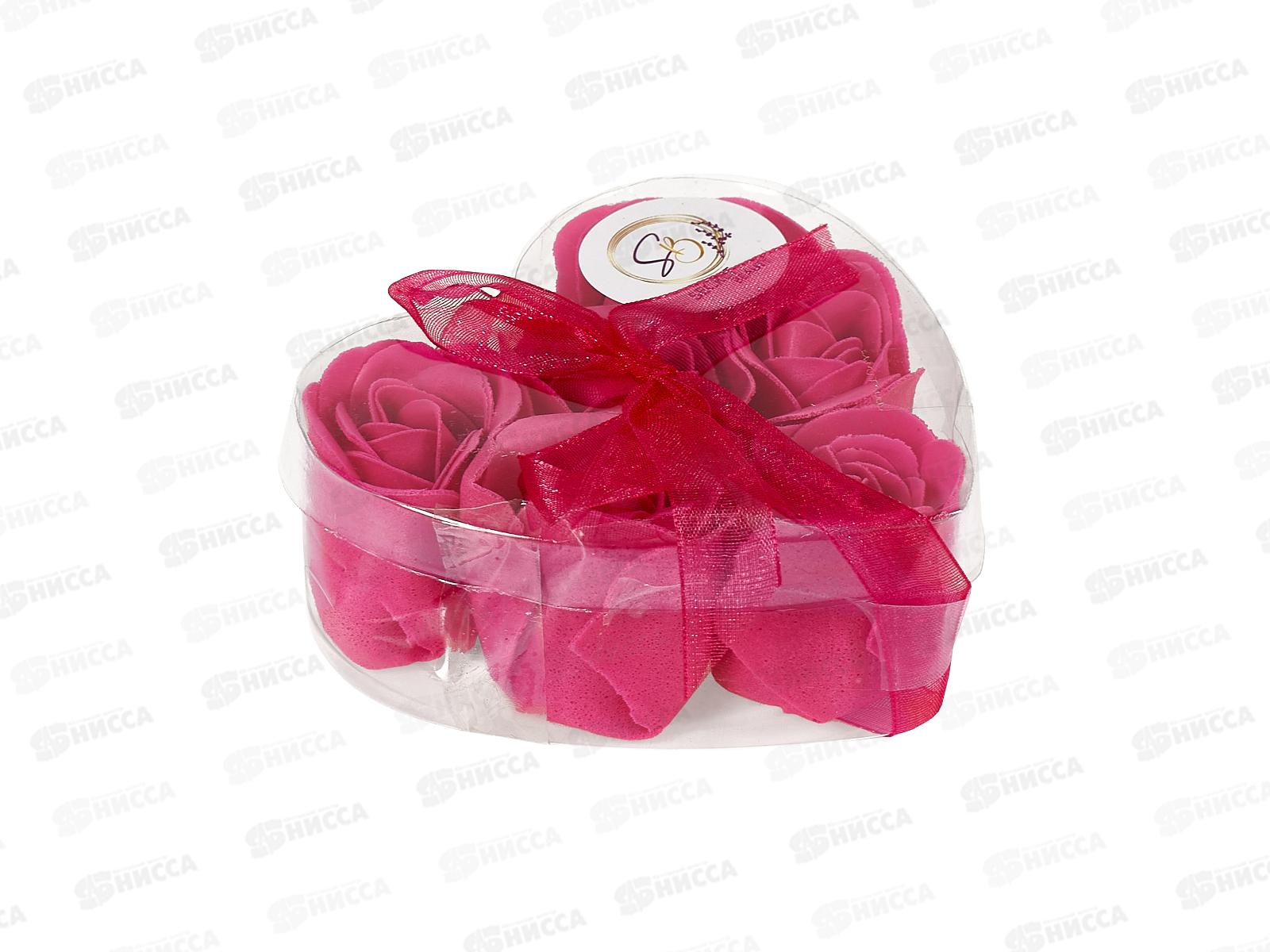 Набор под. &quotБордовые розы&quot 6 мыльных лепестков 6962269