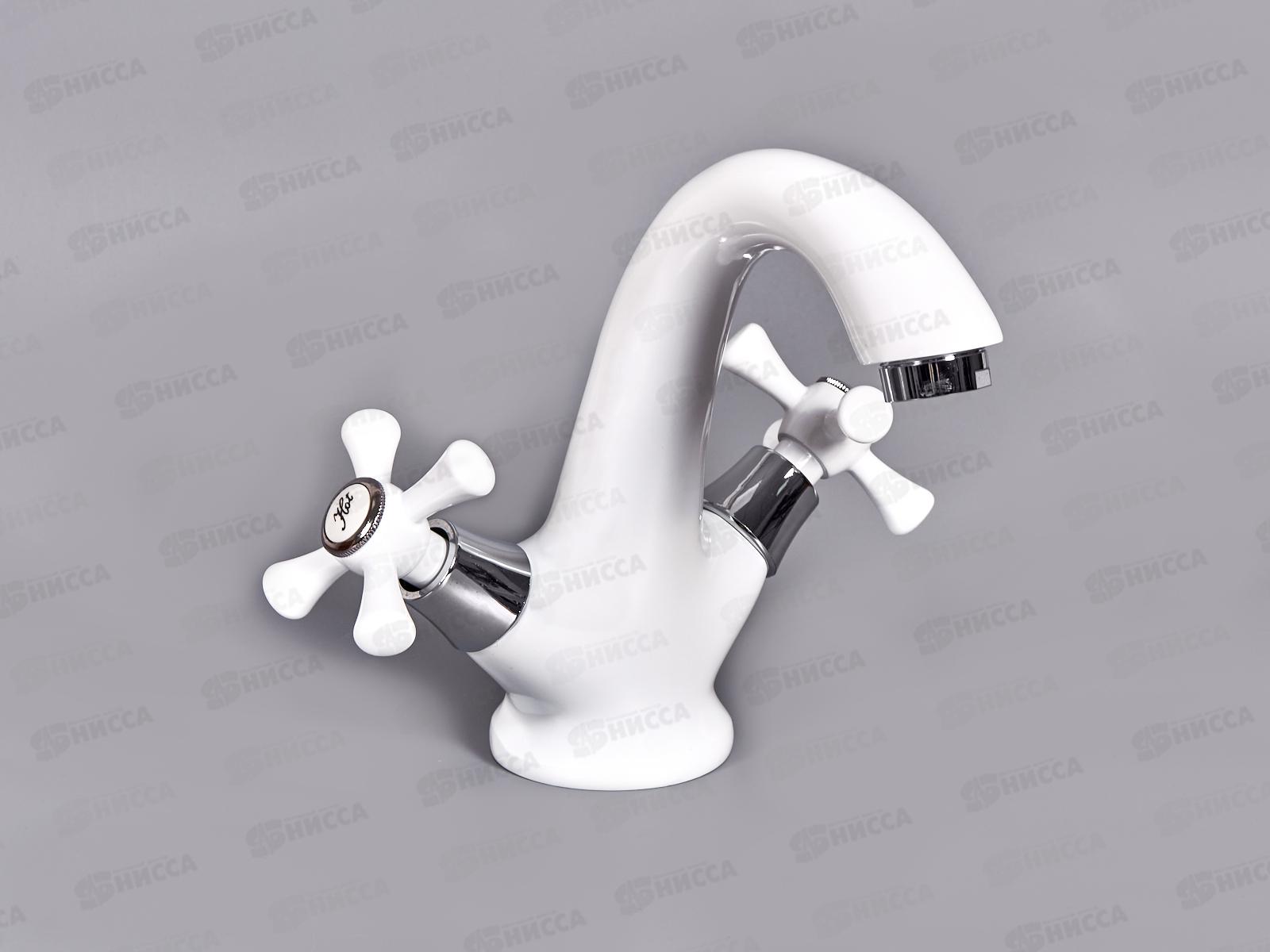 Смеситель для раковины ,белый, E10332