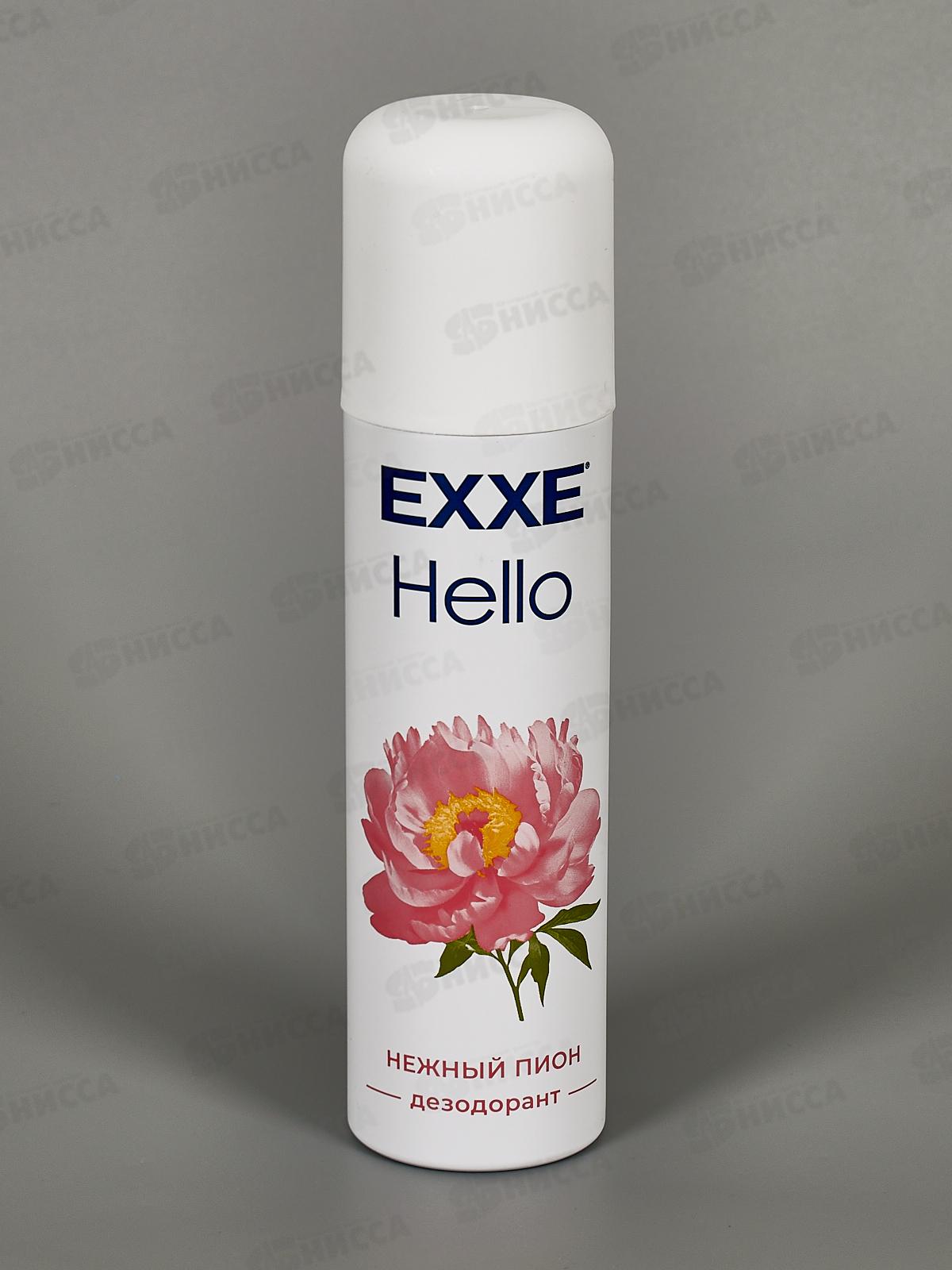 EXXE Hello Дез спрей Нежный пион 150мл жен *12 С0008146