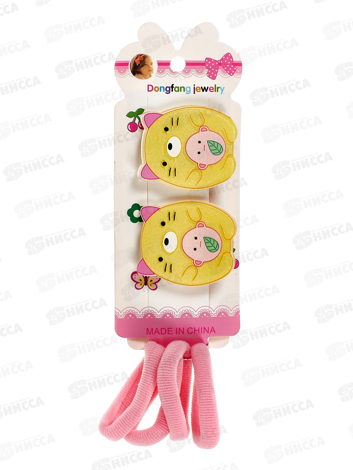 Аксессуар д/в &quotРозовое облако&quot (резинки, зажимы) 753-431