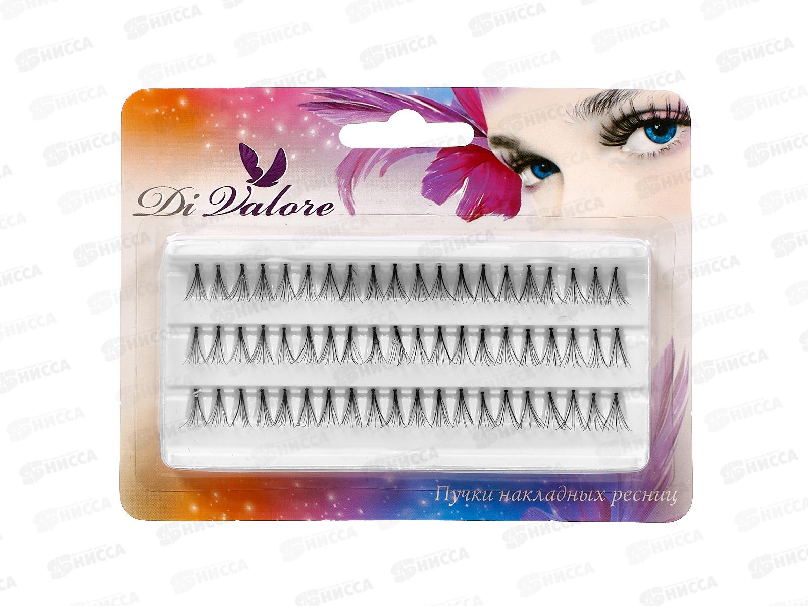 Пучки накладных ресниц длинна 12мм черные 60шт 112-051