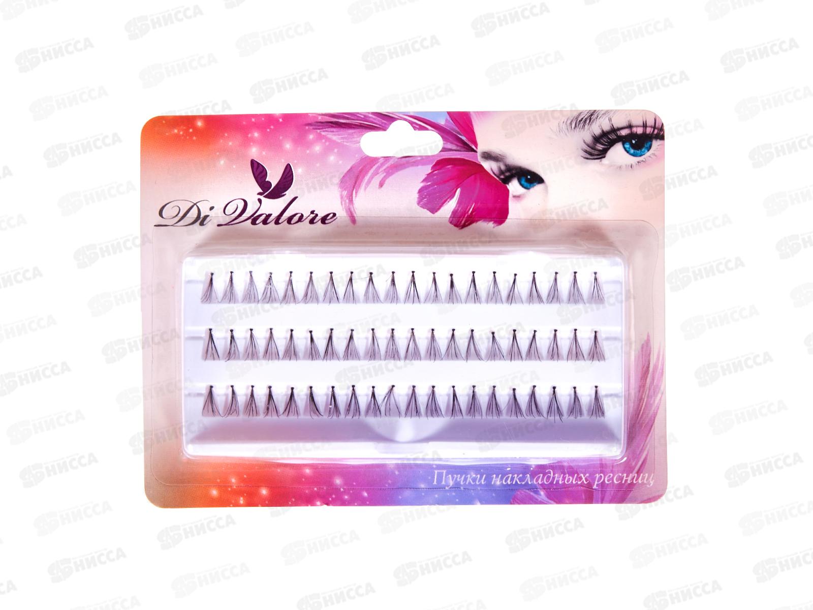 Пучки накладных ресниц длинна 10мм черные 60шт 112-050