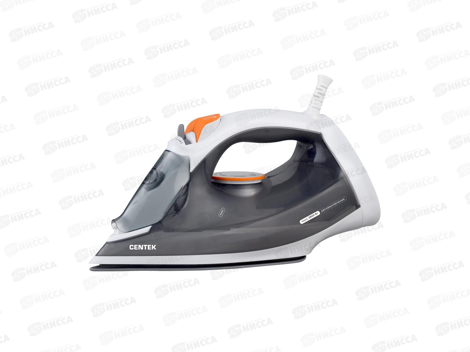 Утюг электрический CT-3301 2800Вт Белый вертикальное отпаривание 600мл керамика