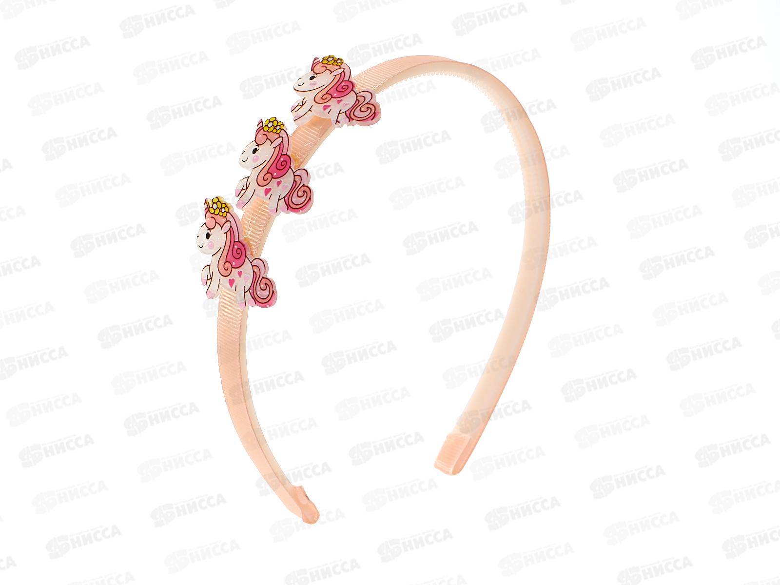 Ободок  д/волос &quotРозовое облако&quot 365-424